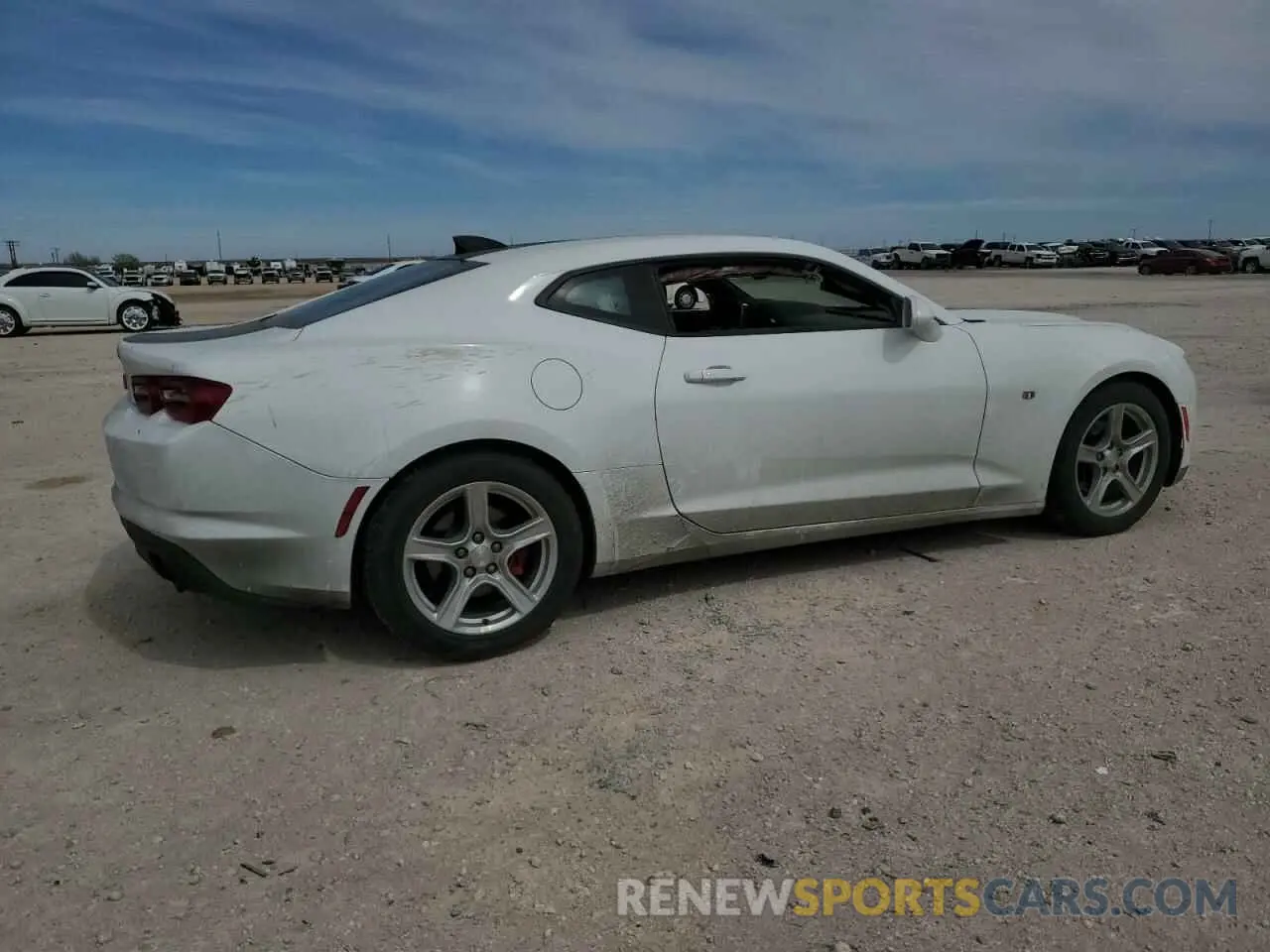 3 Photograph of a damaged car 1G1FB1RS2L0104565 CHEVROLET CAMARO 2020