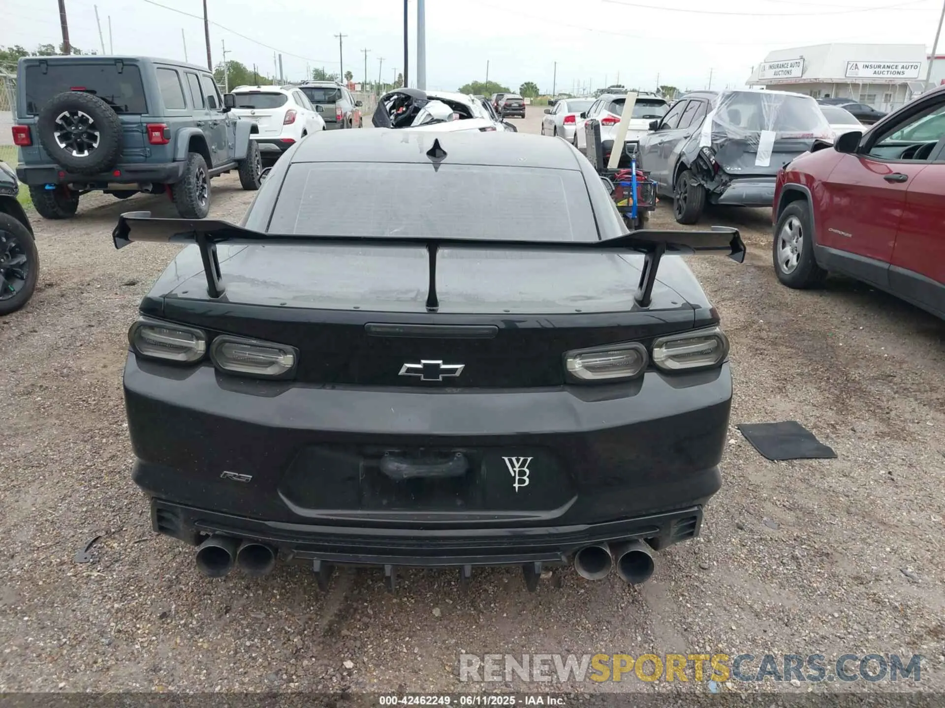 16 Photograph of a damaged car 1G1FB1RS2L0137243 CHEVROLET CAMARO 2020