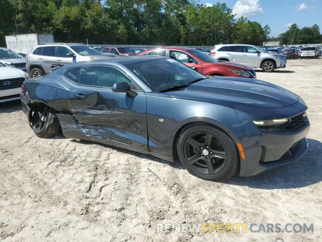 4 Фотография поврежденного автомобиля 1G1FB1RS3L0101304 CHEVROLET CAMARO 2020
