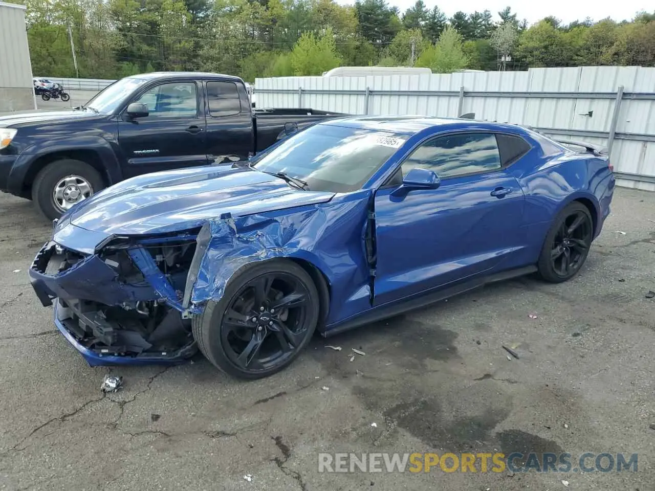 1 Photograph of a damaged car 1G1FB1RS3L0115591 CHEVROLET CAMARO 2020