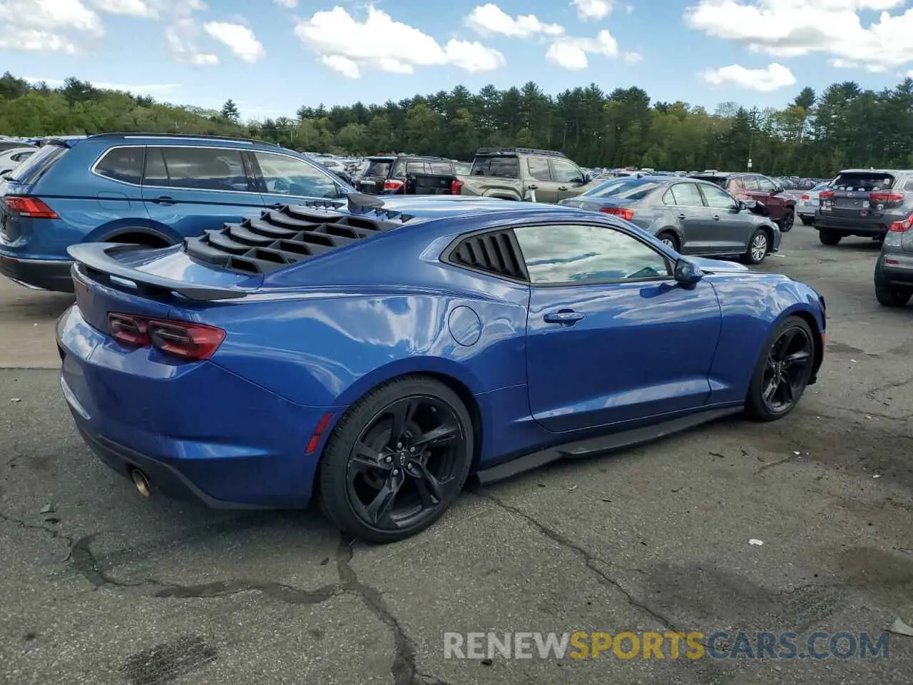 3 Photograph of a damaged car 1G1FB1RS3L0115591 CHEVROLET CAMARO 2020