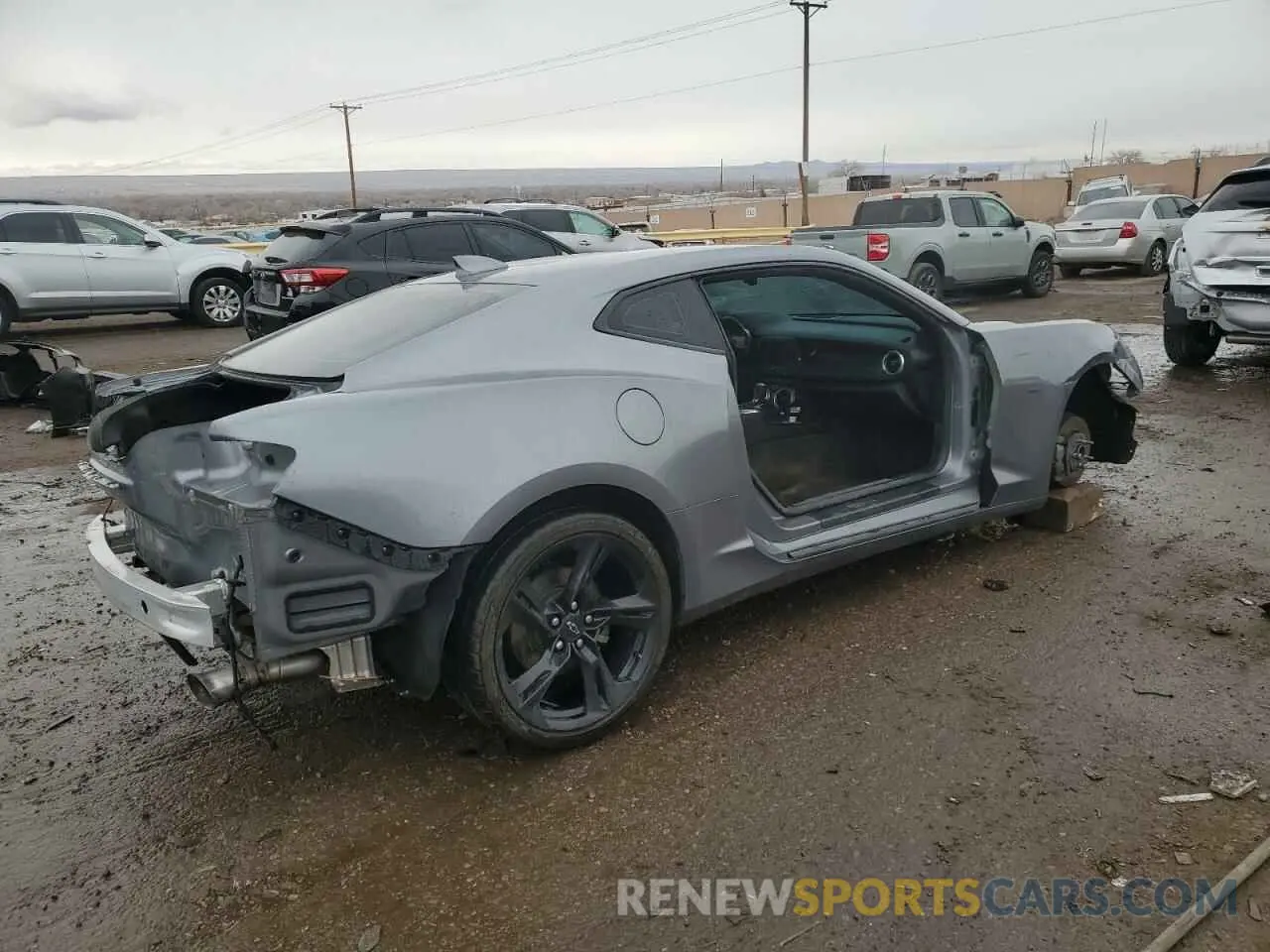 3 Photograph of a damaged car 1G1FB1RS4L0128821 CHEVROLET CAMARO 2020