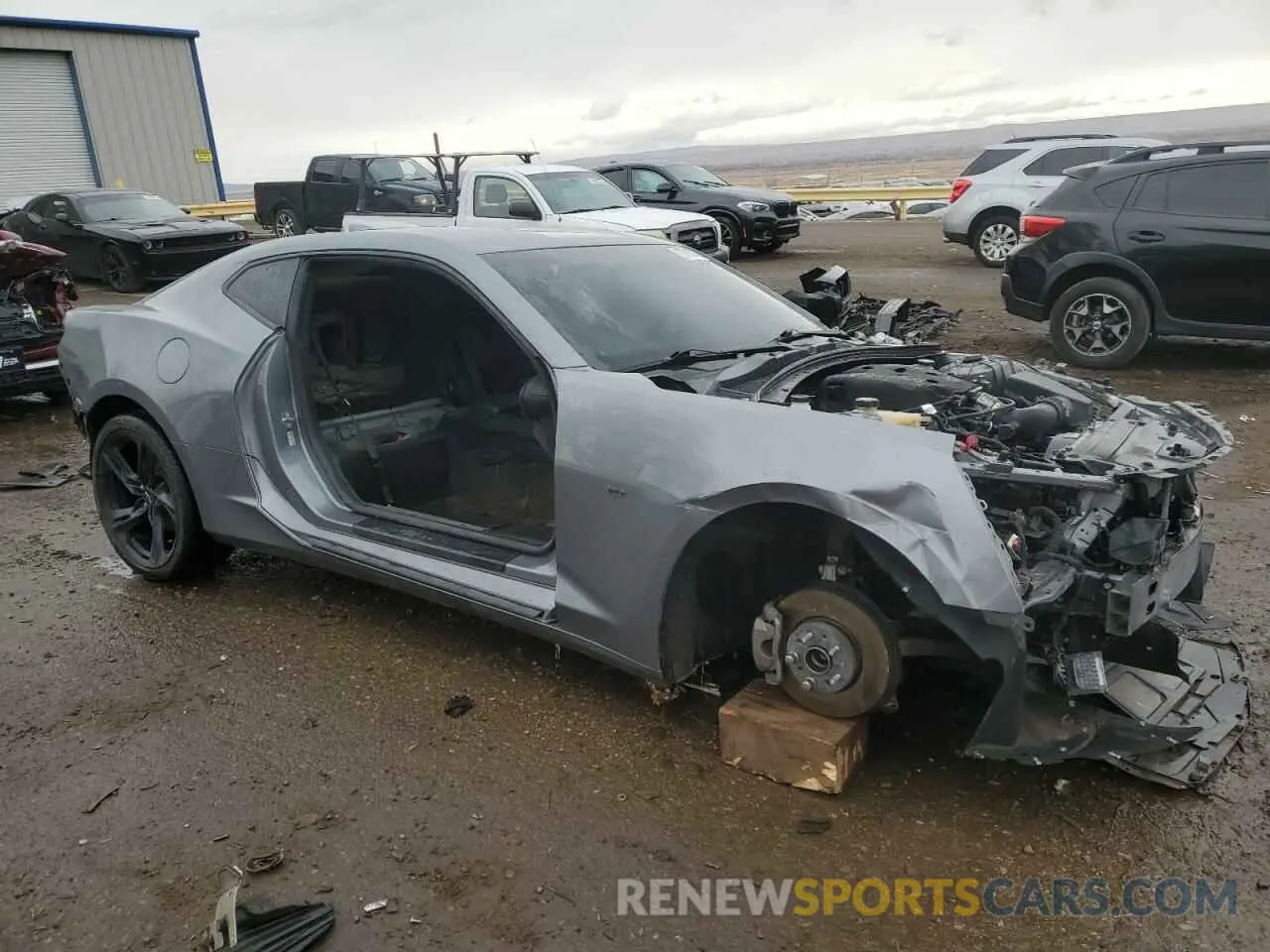 4 Photograph of a damaged car 1G1FB1RS4L0128821 CHEVROLET CAMARO 2020