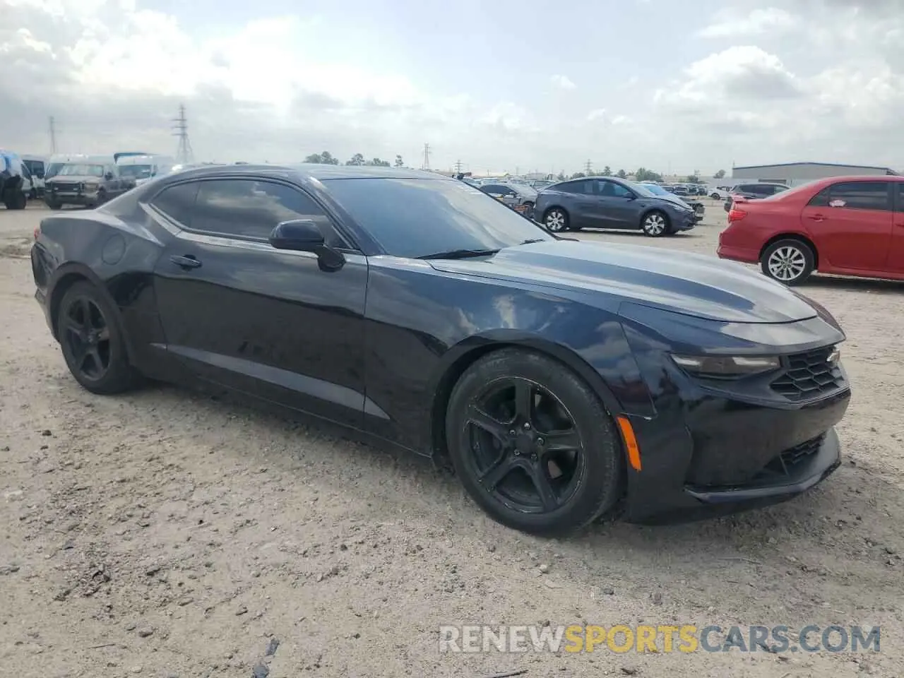 4 Фотография поврежденного автомобиля 1G1FB1RS5L0117777 CHEVROLET CAMARO 2020