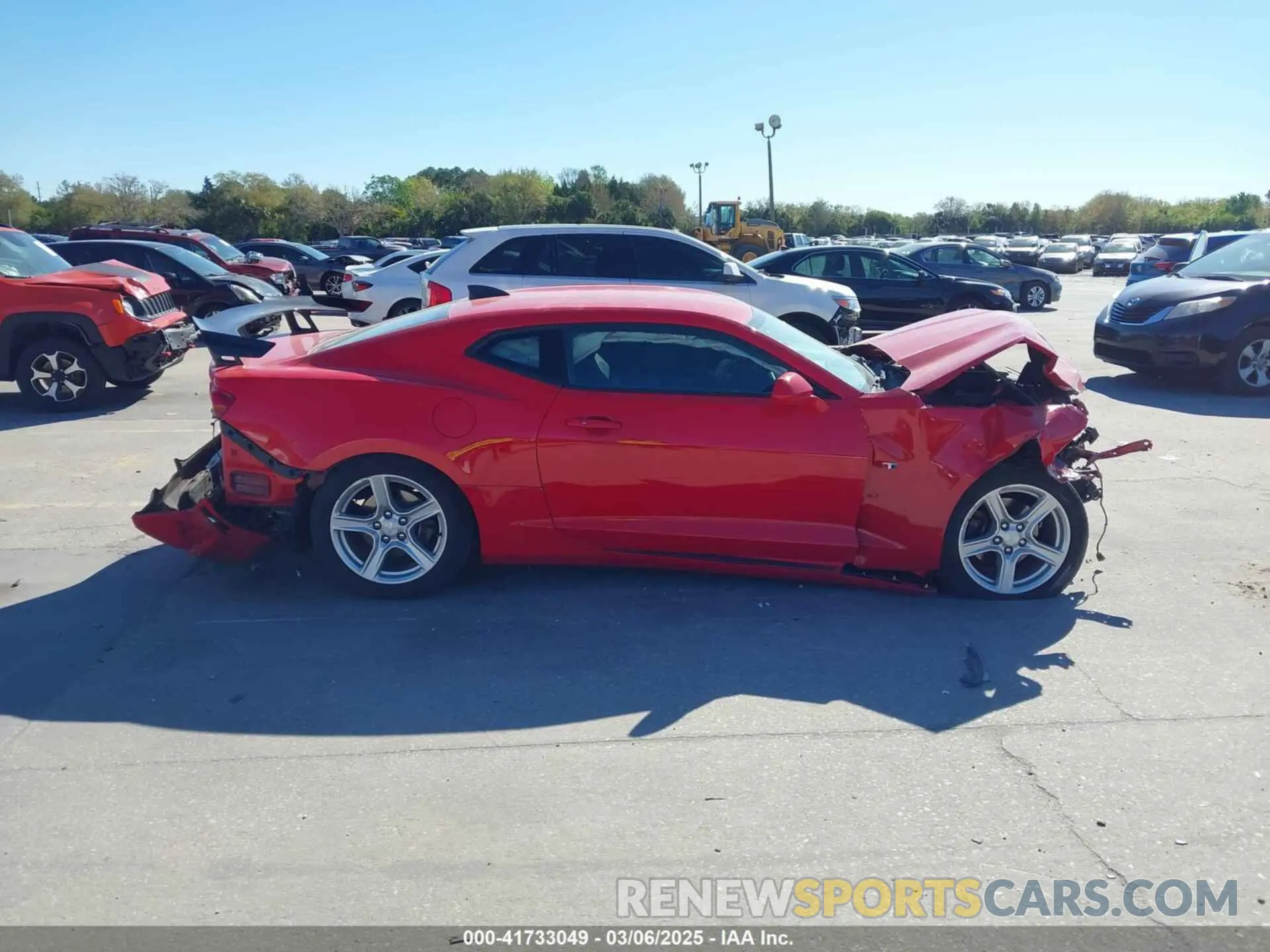 13 Photograph of a damaged car 1G1FB1RS6L0109154 CHEVROLET CAMARO 2020
