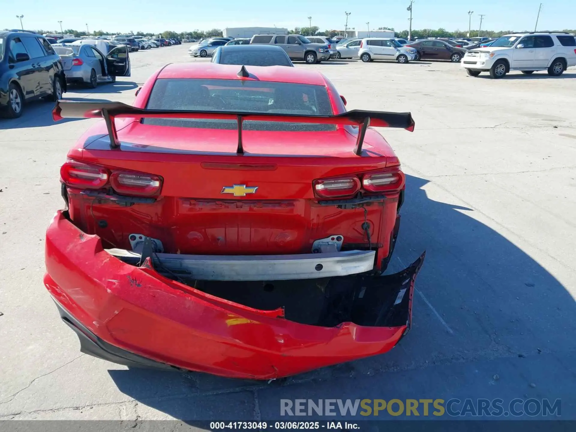 16 Photograph of a damaged car 1G1FB1RS6L0109154 CHEVROLET CAMARO 2020
