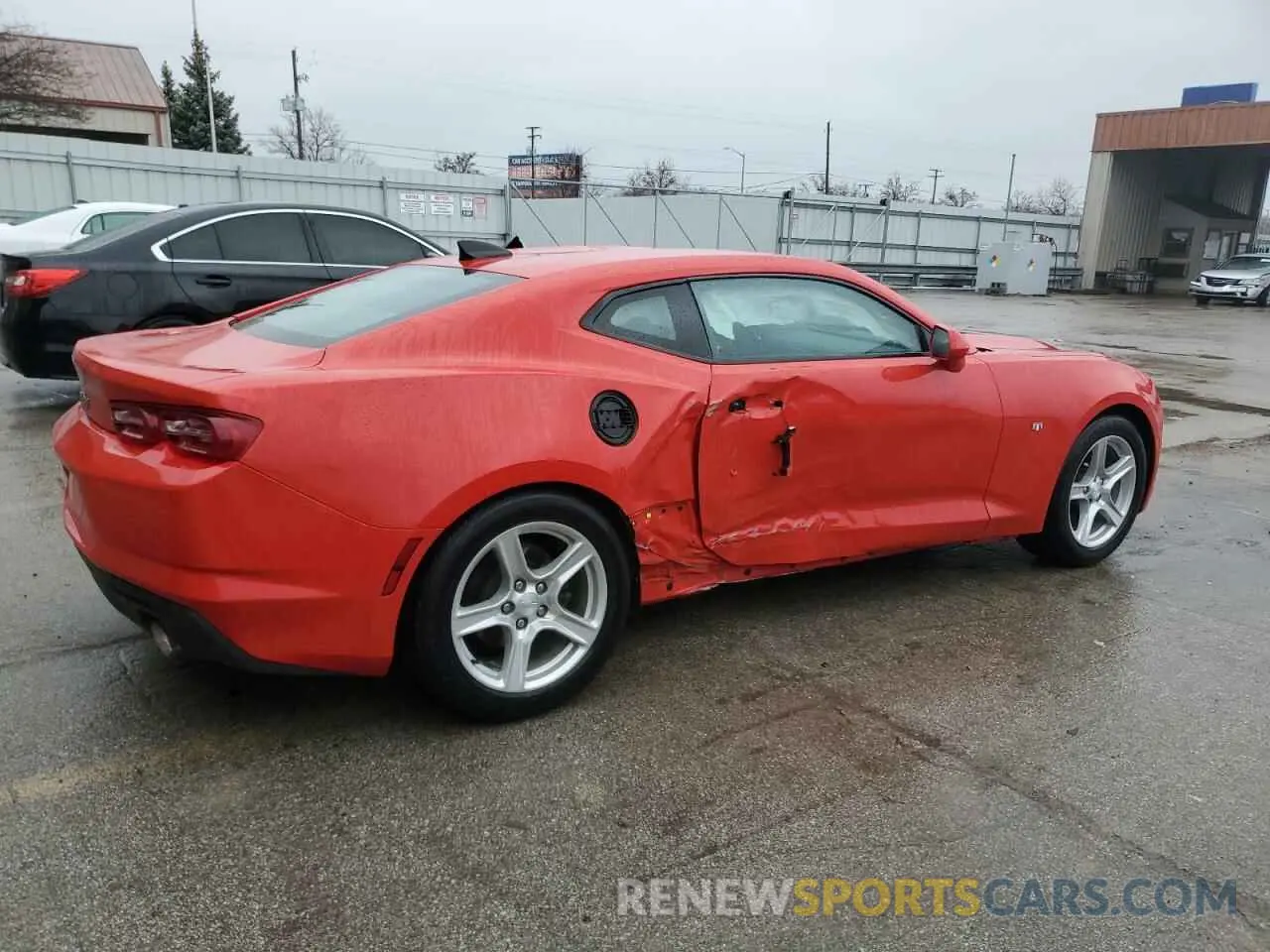 3 Фотография поврежденного автомобиля 1G1FB1RS7L0124598 CHEVROLET CAMARO 2020