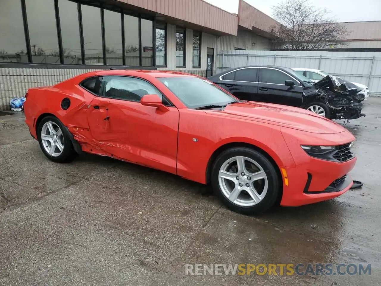 4 Фотография поврежденного автомобиля 1G1FB1RS7L0124598 CHEVROLET CAMARO 2020