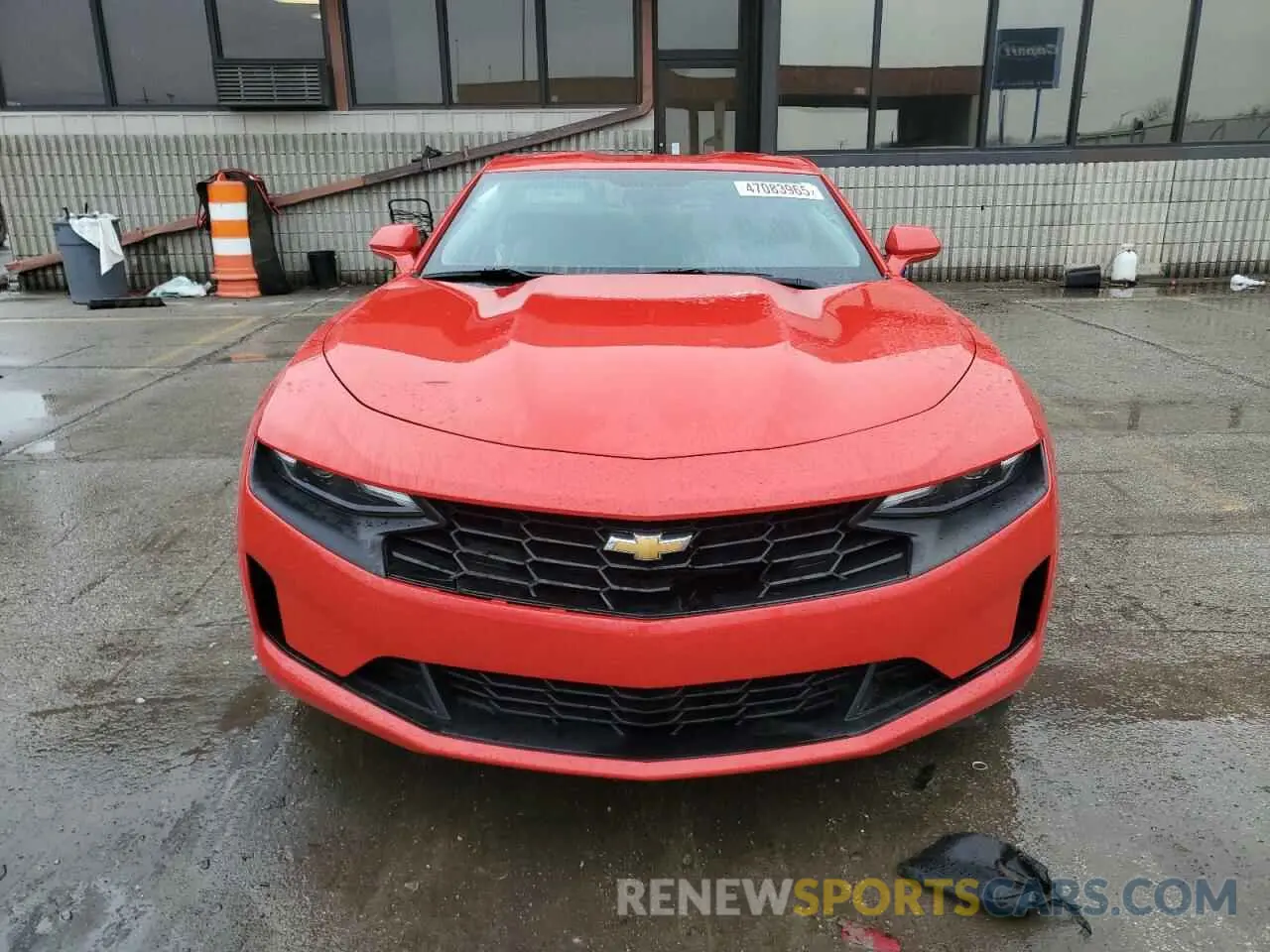 5 Фотография поврежденного автомобиля 1G1FB1RS7L0124598 CHEVROLET CAMARO 2020