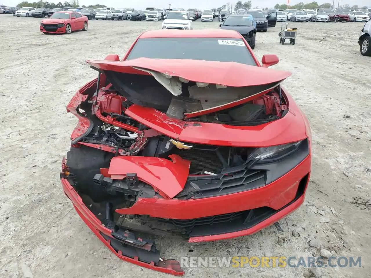 5 Photograph of a damaged car 1G1FB1RS8L0112394 CHEVROLET CAMARO 2020