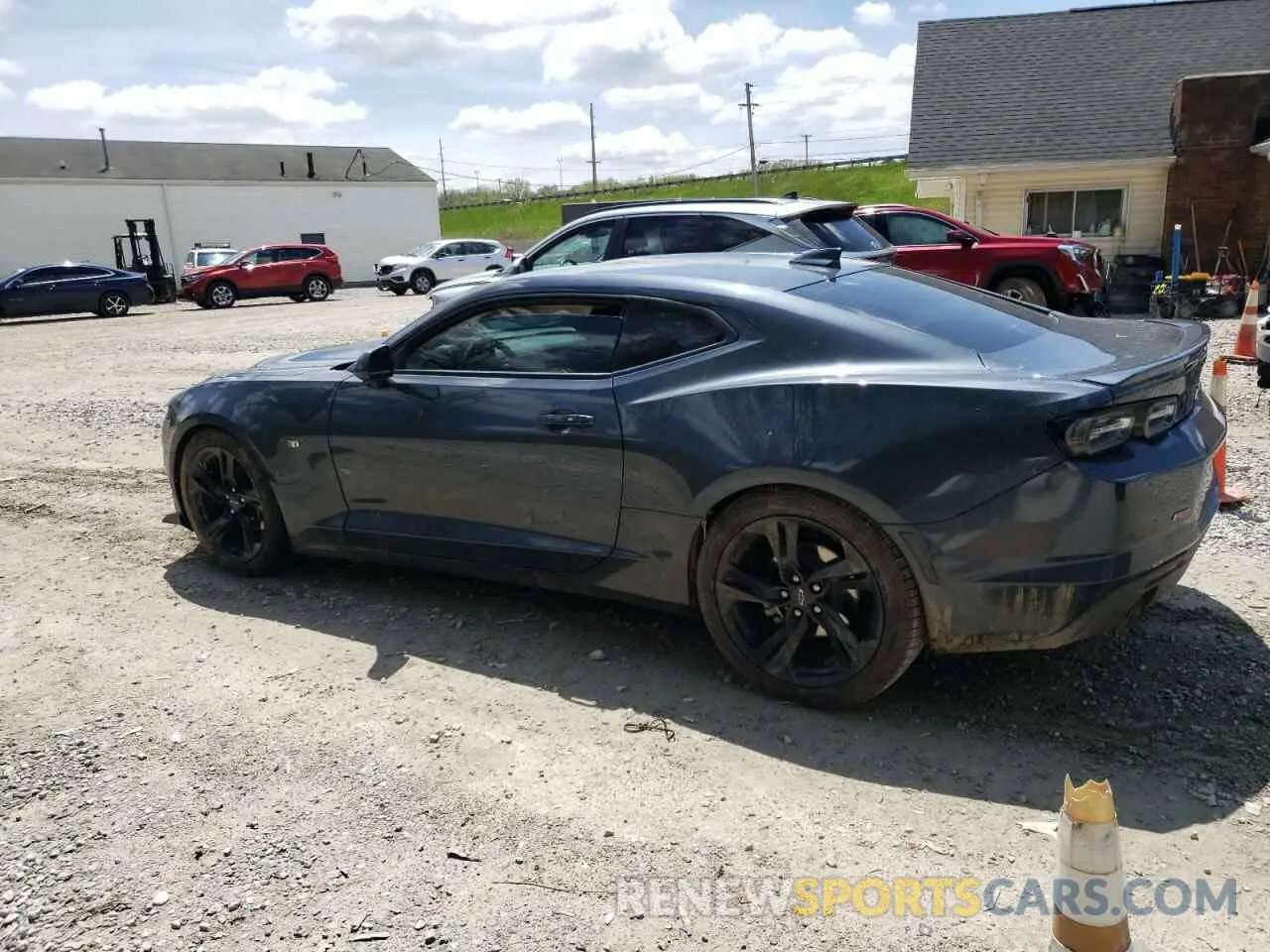 2 Photograph of a damaged car 1G1FB1RS8L0123444 CHEVROLET CAMARO 2020