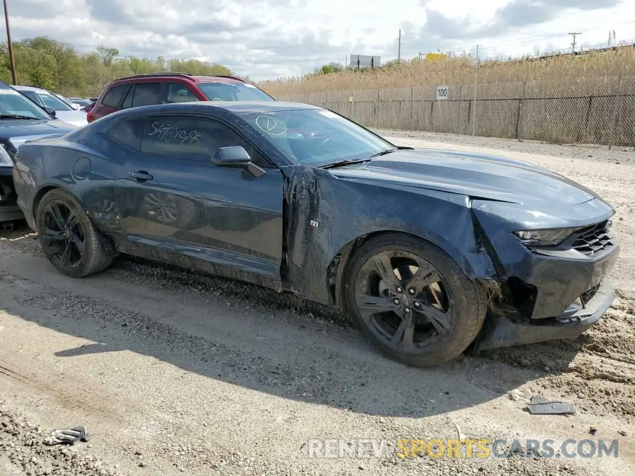 4 Photograph of a damaged car 1G1FB1RS8L0123444 CHEVROLET CAMARO 2020