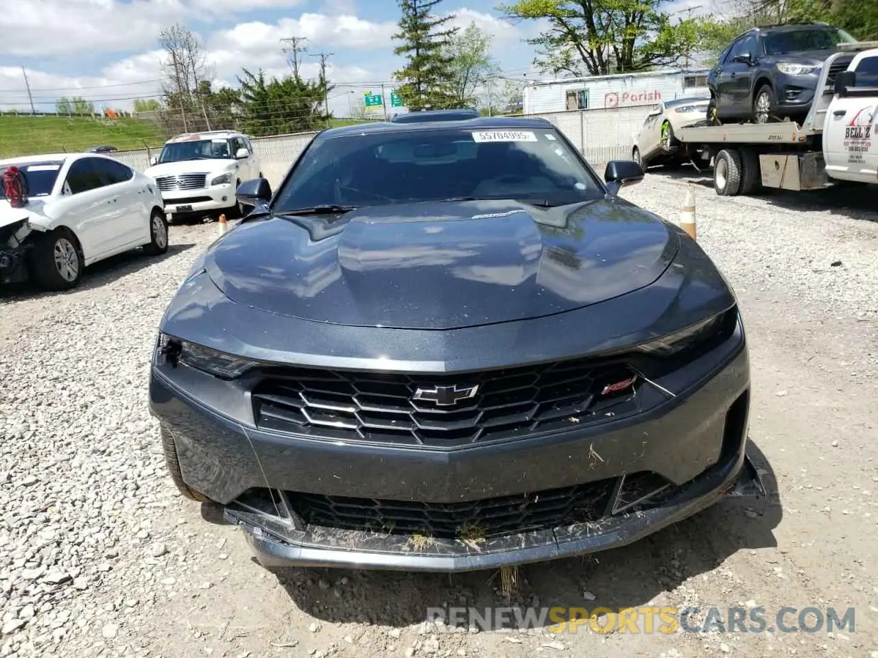 5 Photograph of a damaged car 1G1FB1RS8L0123444 CHEVROLET CAMARO 2020