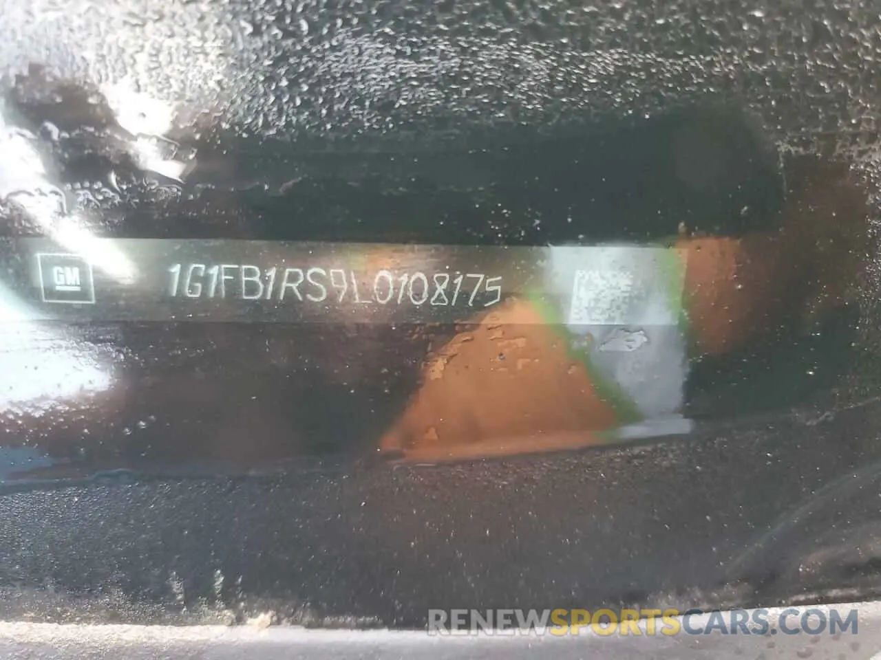 12 Photograph of a damaged car 1G1FB1RS9L0108175 CHEVROLET CAMARO 2020