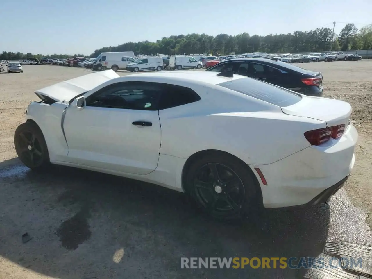 2 Photograph of a damaged car 1G1FB1RS9L0108175 CHEVROLET CAMARO 2020