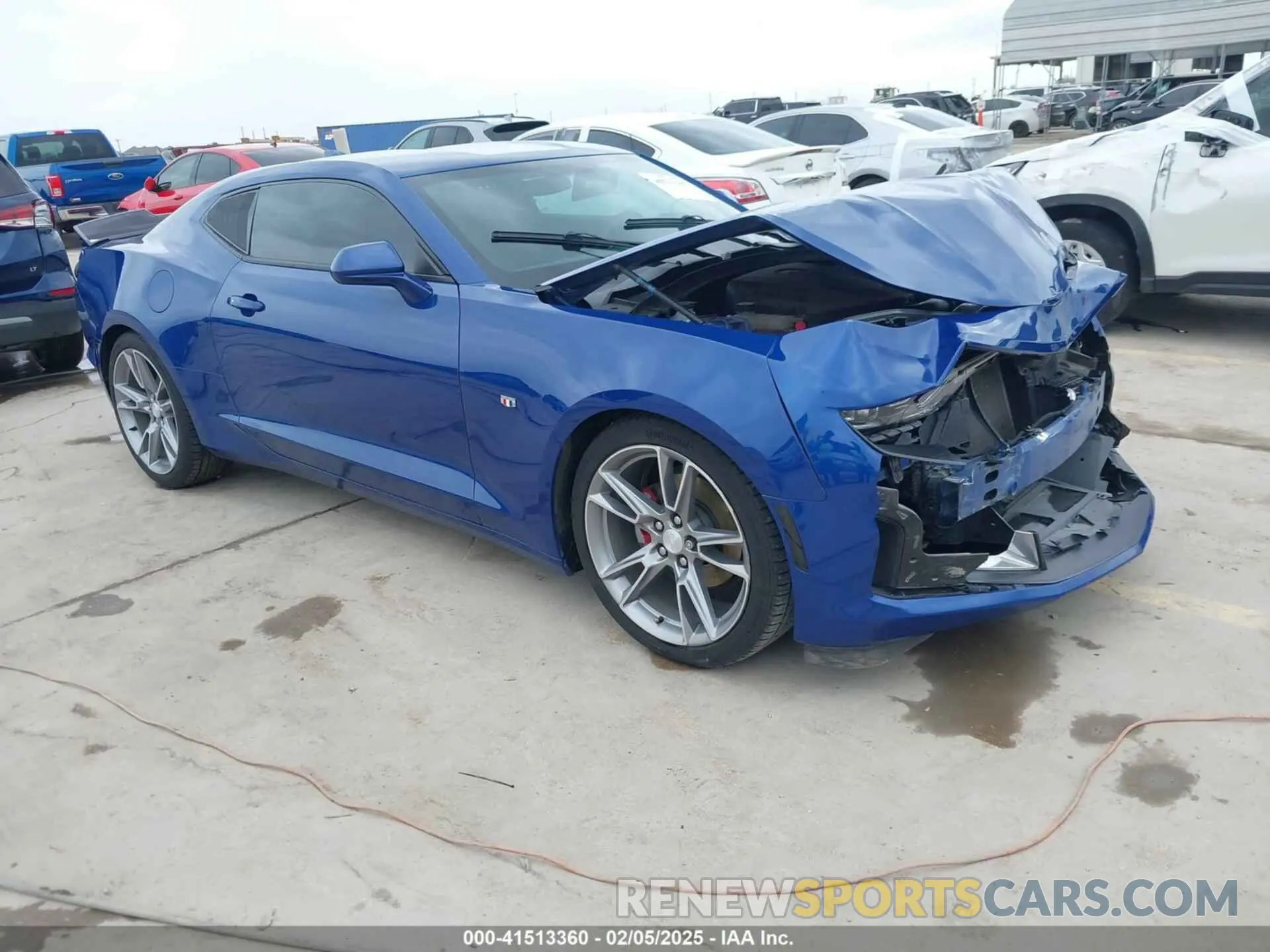 1 Photograph of a damaged car 1G1FB1RS9L0113439 CHEVROLET CAMARO 2020