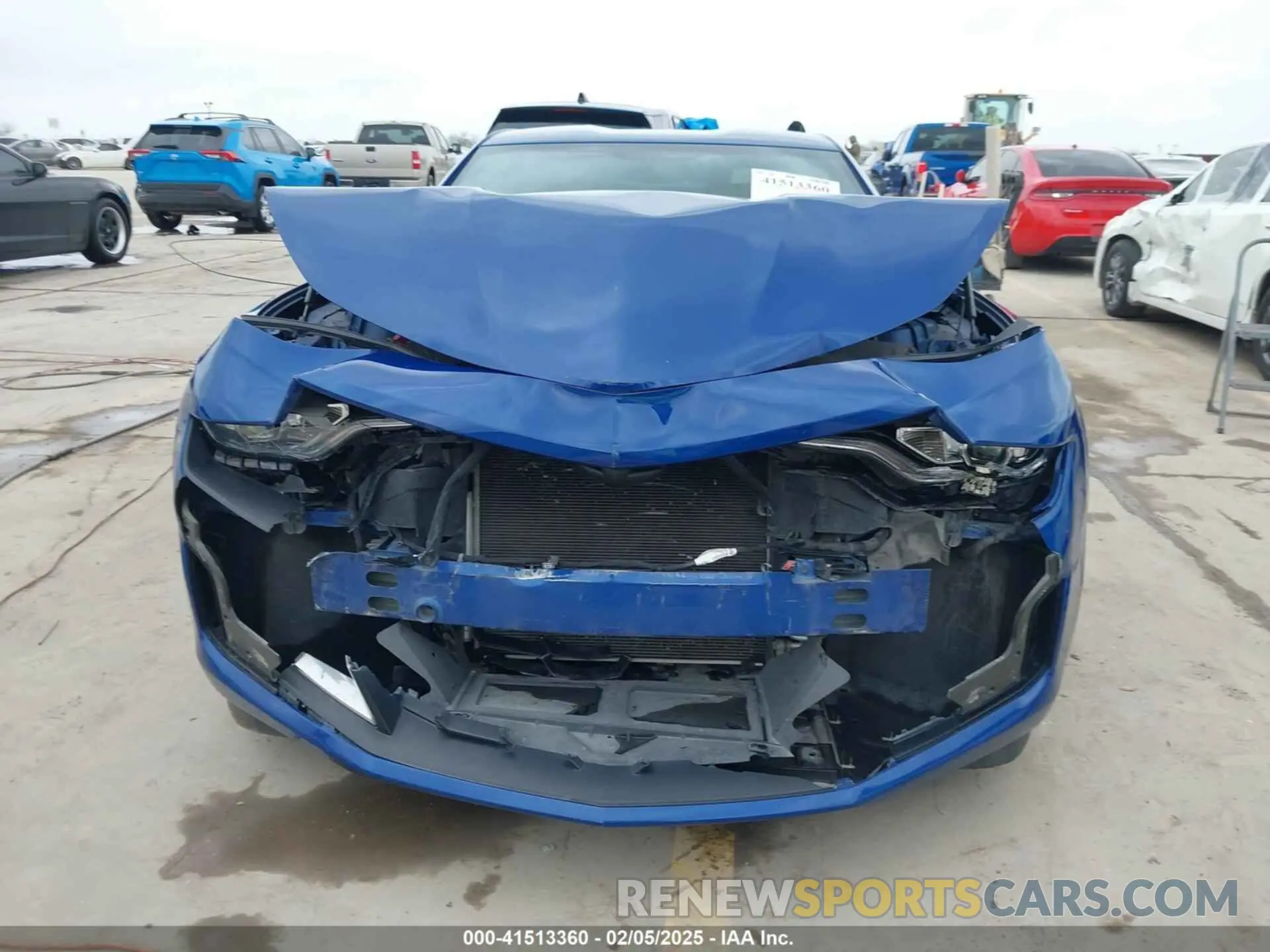 13 Photograph of a damaged car 1G1FB1RS9L0113439 CHEVROLET CAMARO 2020