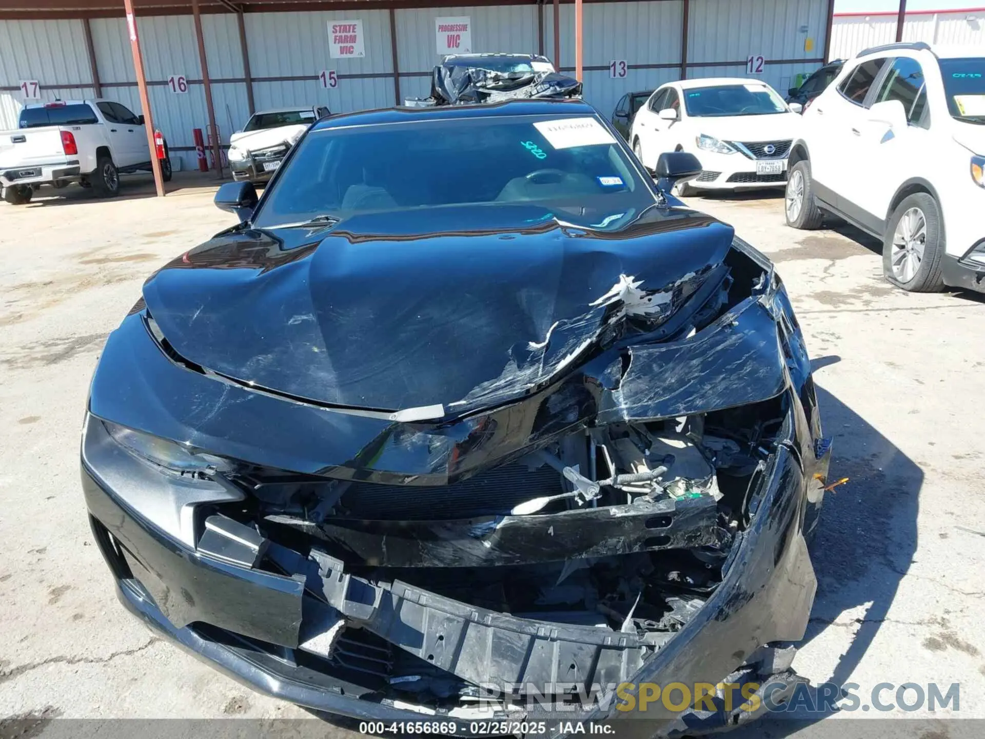 12 Photograph of a damaged car 1G1FB1RS9L0132461 CHEVROLET CAMARO 2020