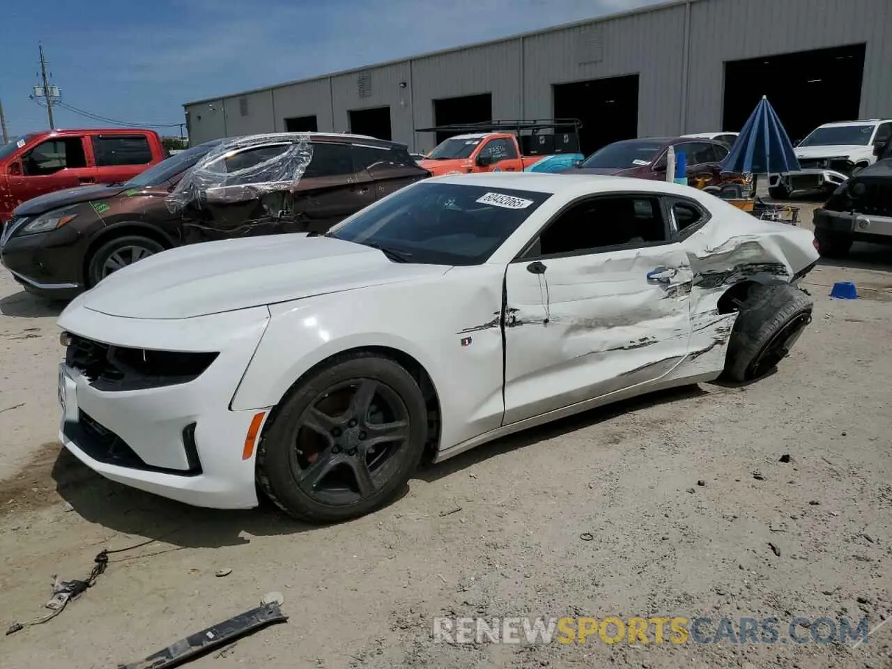 1 Photograph of a damaged car 1G1FB1RSXL0103745 CHEVROLET CAMARO 2020