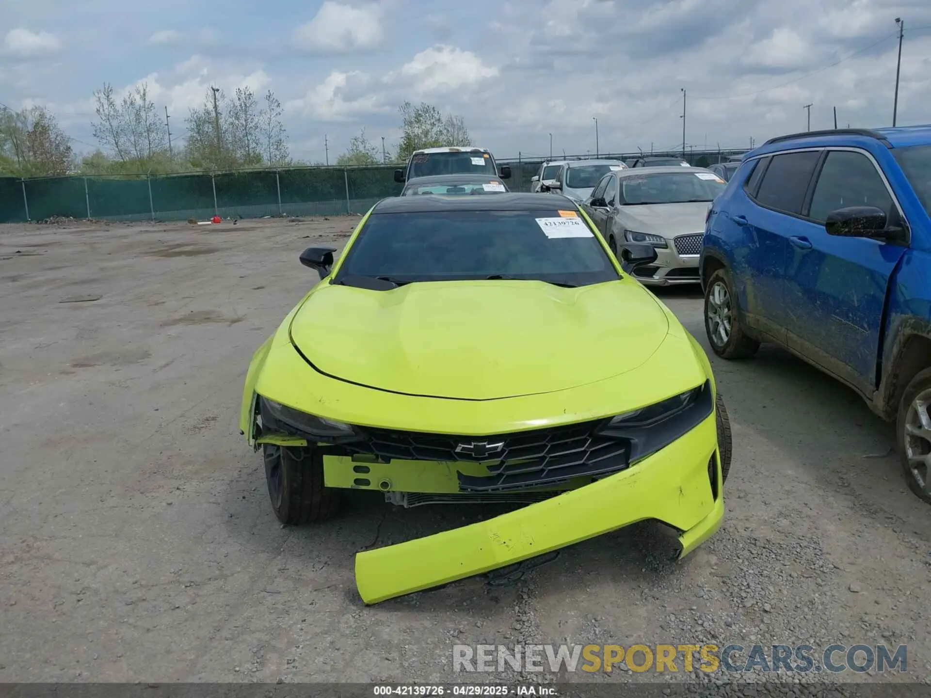 13 Photograph of a damaged car 1G1FB1RSXL0108606 CHEVROLET CAMARO 2020