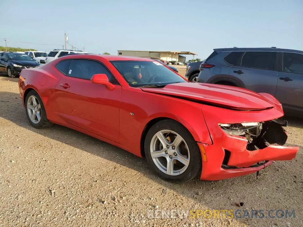 4 Photograph of a damaged car 1G1FB1RSXL0114132 CHEVROLET CAMARO 2020