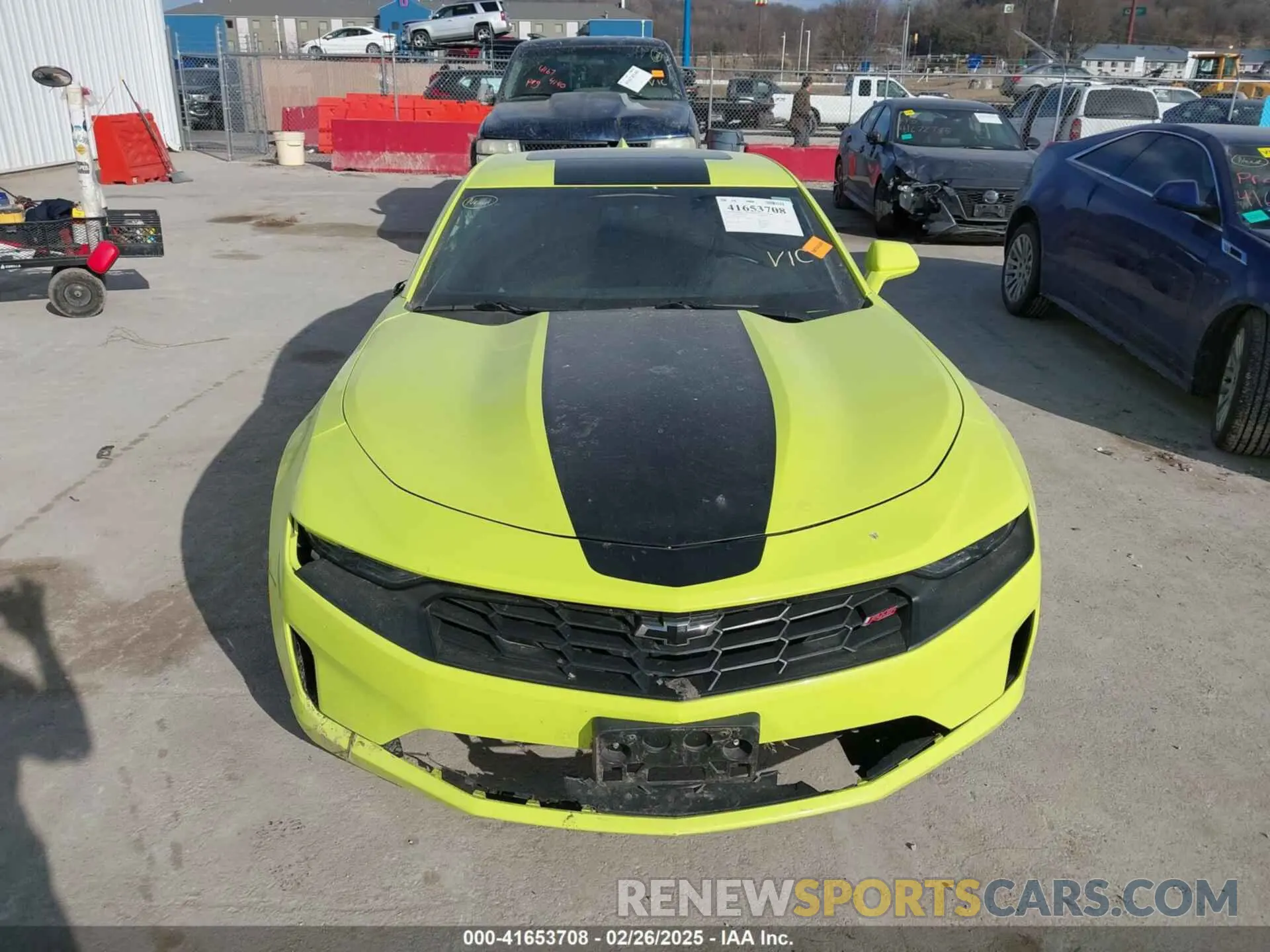 12 Photograph of a damaged car 1G1FB1RSXL0130718 CHEVROLET CAMARO 2020
