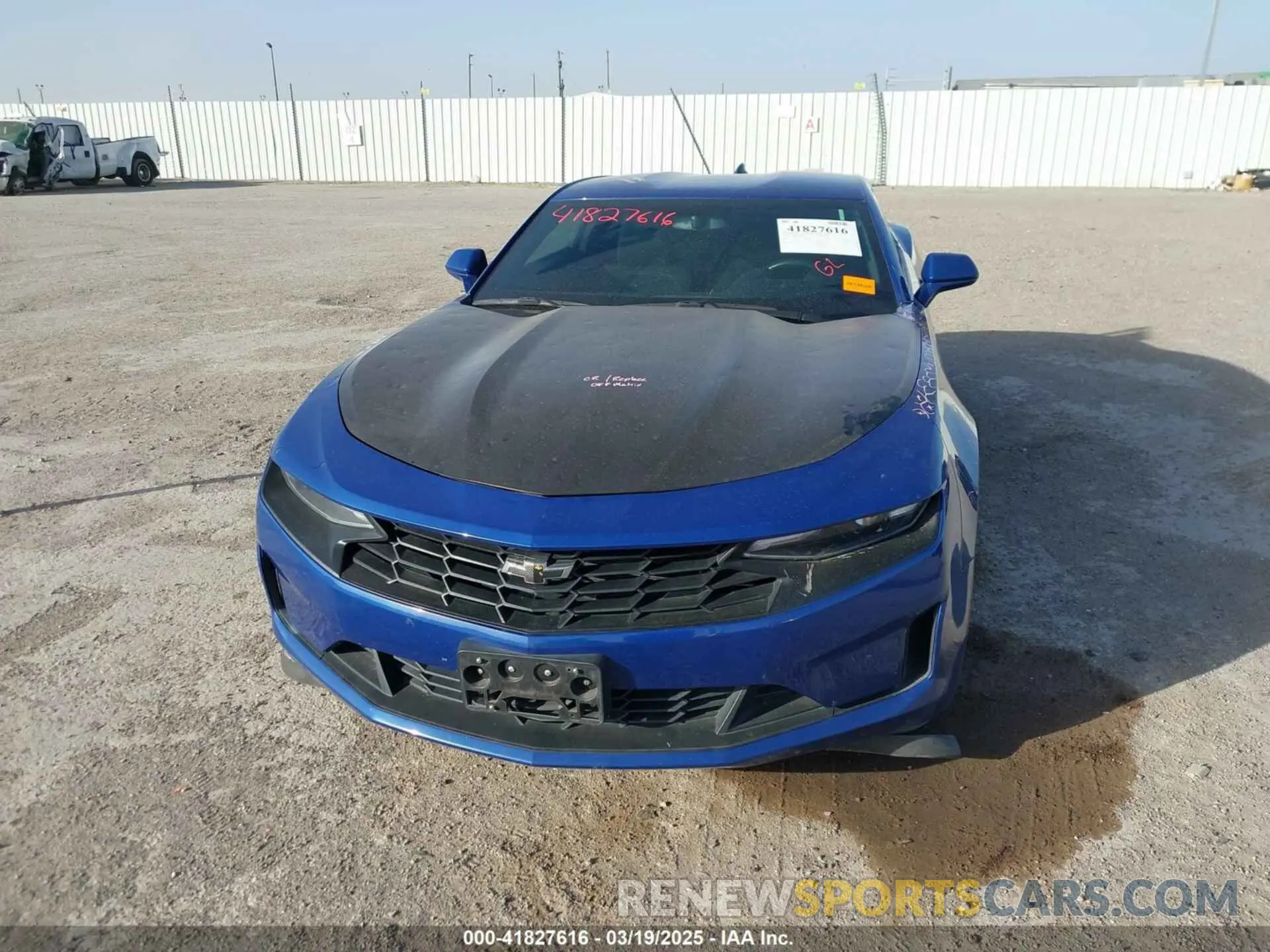 6 Photograph of a damaged car 1G1FB1RX0L0142789 CHEVROLET CAMARO 2020