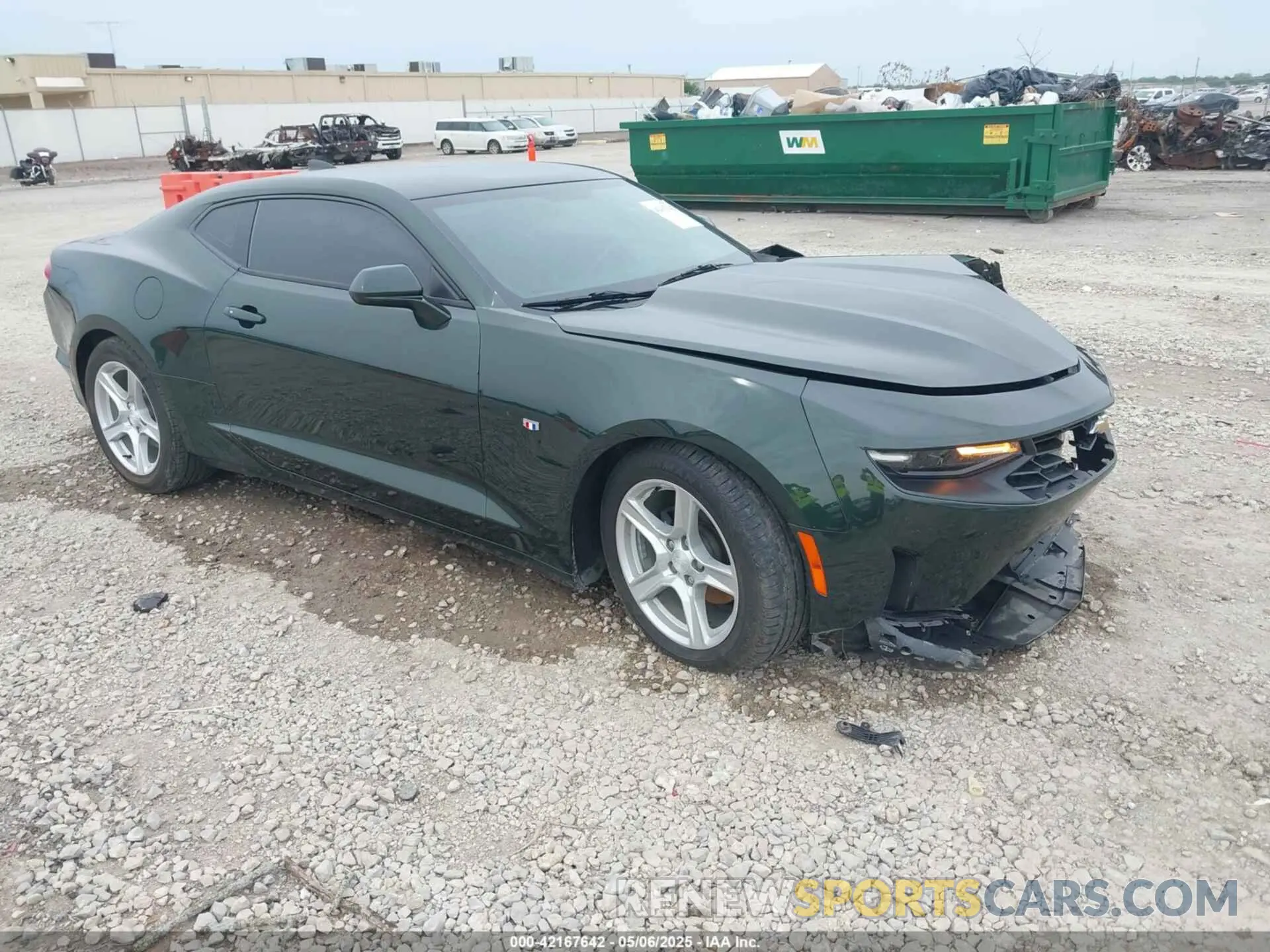 1 Фотография поврежденного автомобиля 1G1FB1RX1L0108280 CHEVROLET CAMARO 2020