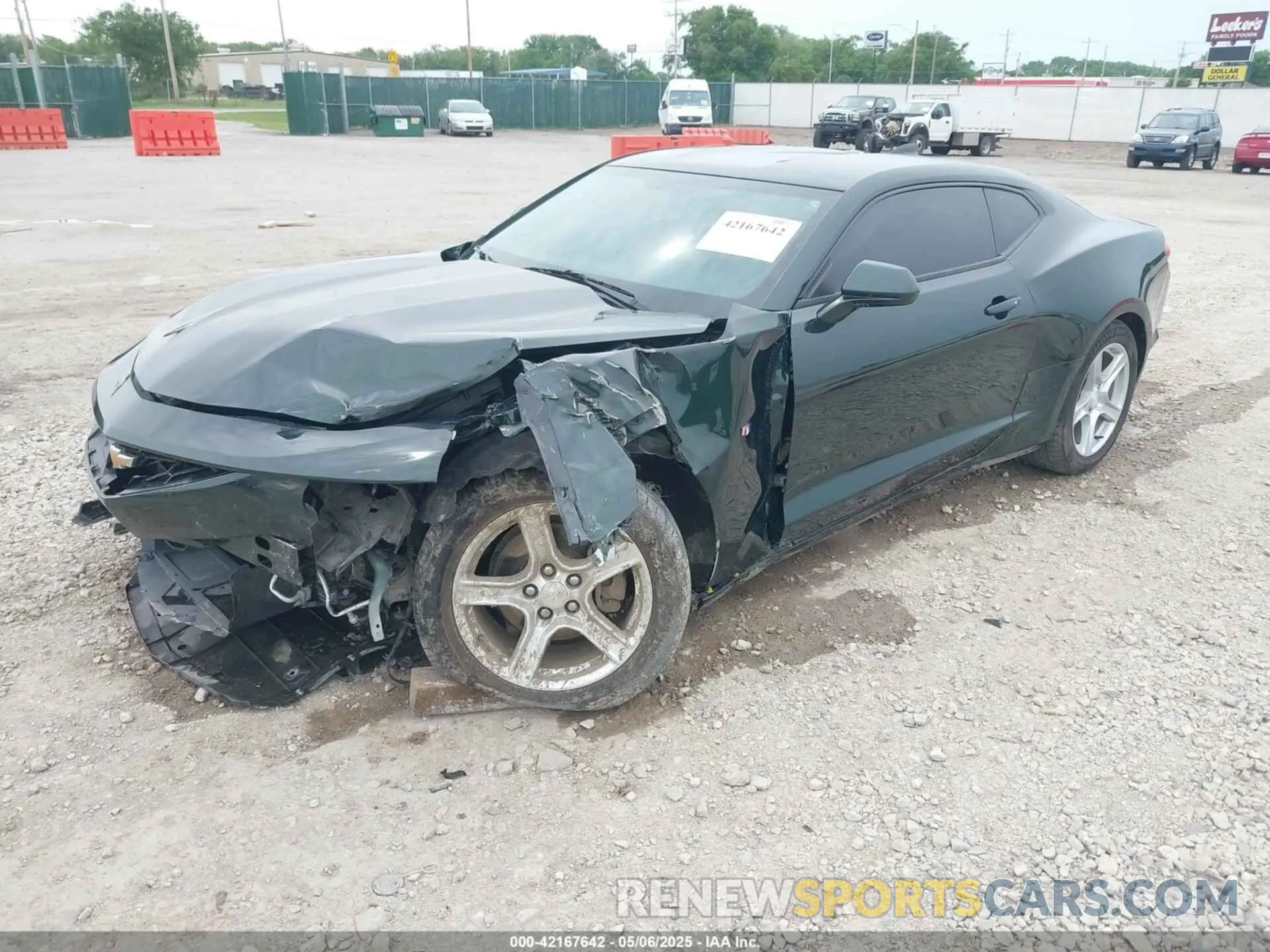 2 Фотография поврежденного автомобиля 1G1FB1RX1L0108280 CHEVROLET CAMARO 2020