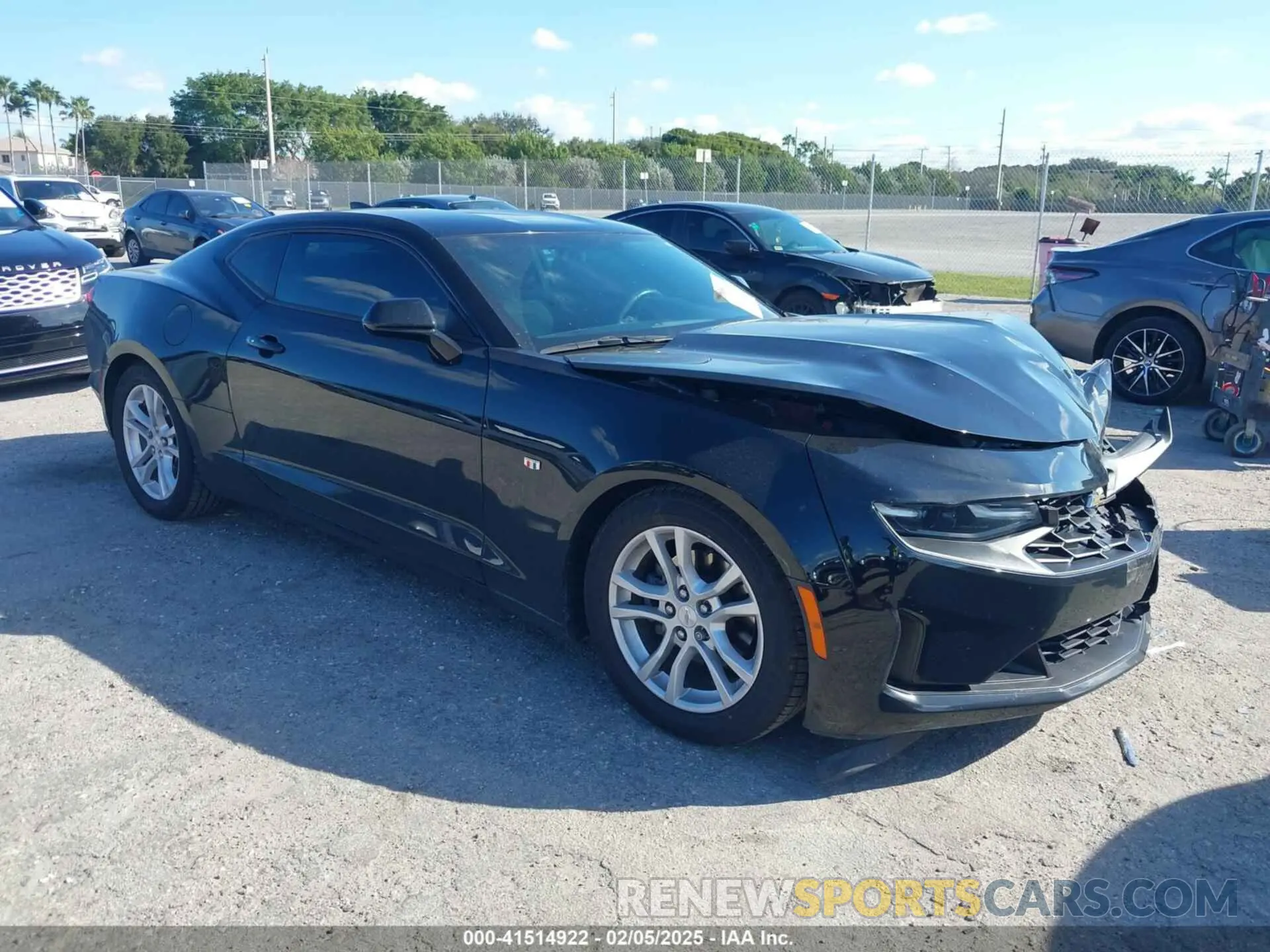 1 Фотография поврежденного автомобиля 1G1FB1RX1L0133714 CHEVROLET CAMARO 2020