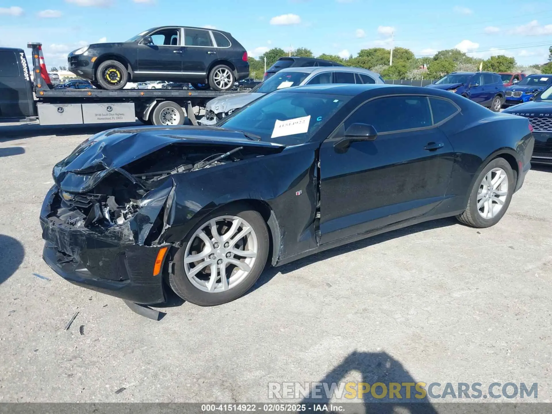 2 Фотография поврежденного автомобиля 1G1FB1RX1L0133714 CHEVROLET CAMARO 2020