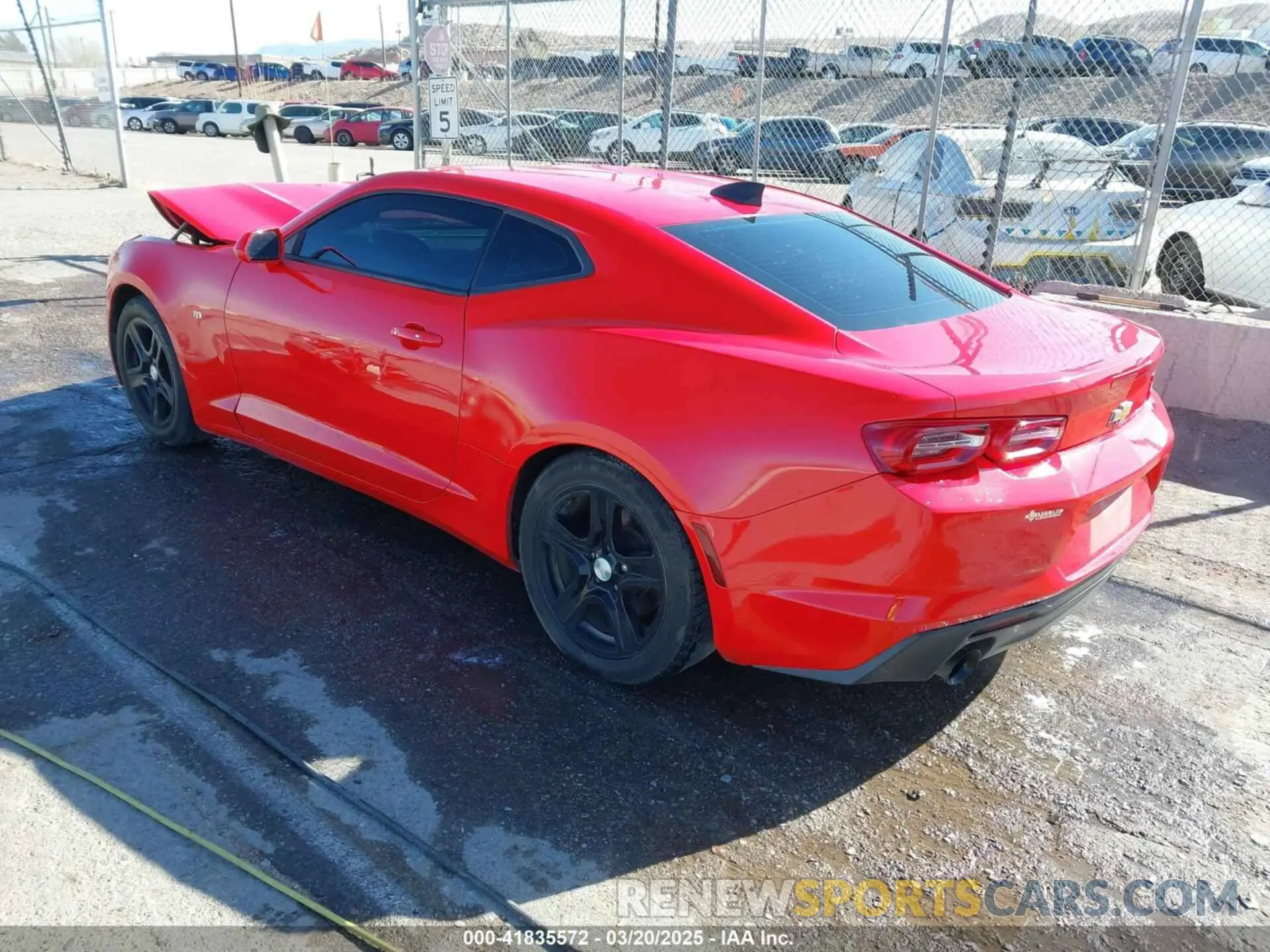 3 Фотография поврежденного автомобиля 1G1FB1RX2L0122611 CHEVROLET CAMARO 2020