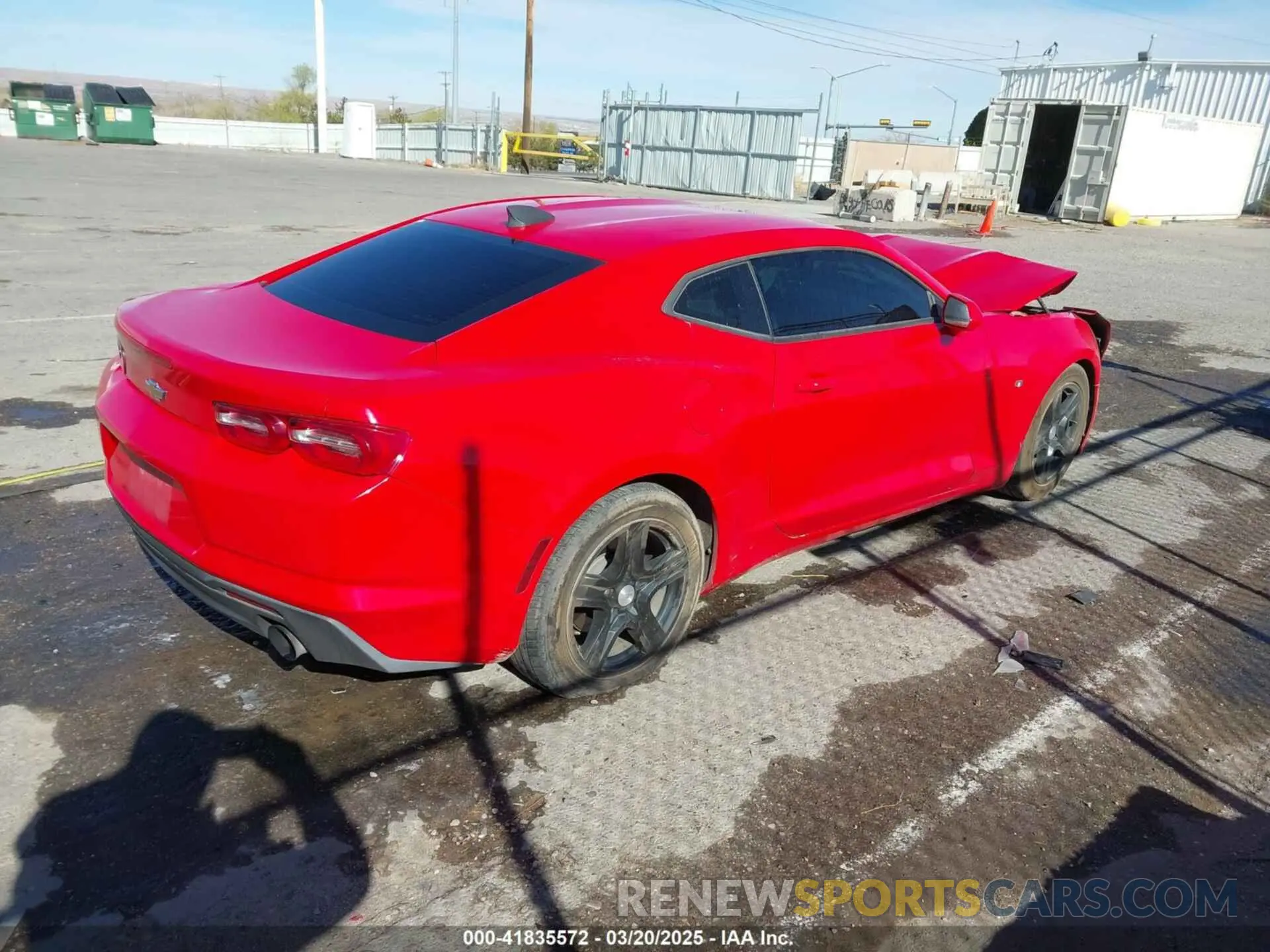 4 Фотография поврежденного автомобиля 1G1FB1RX2L0122611 CHEVROLET CAMARO 2020
