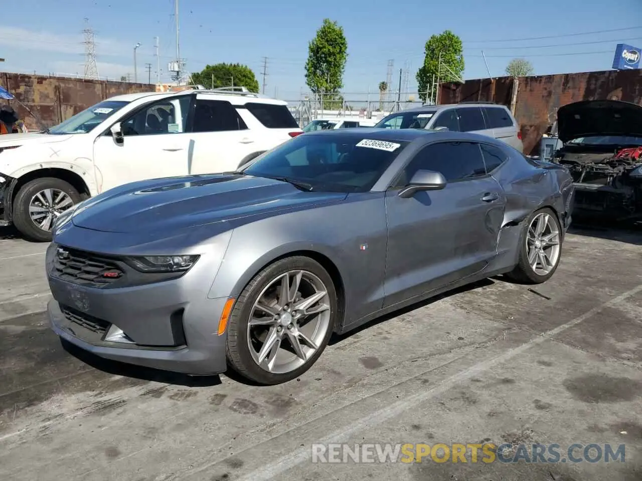 1 Фотография поврежденного автомобиля 1G1FB1RX3L0135464 CHEVROLET CAMARO 2020