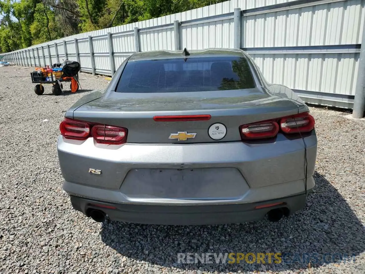 6 Фотография поврежденного автомобиля 1G1FB1RX5L0110808 CHEVROLET CAMARO 2020