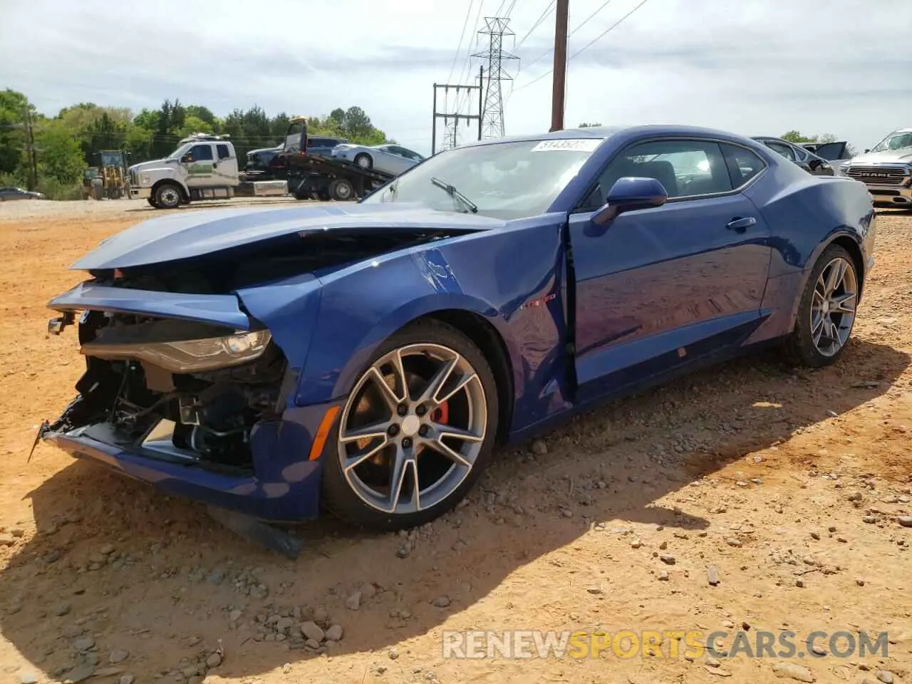 1 Photograph of a damaged car 1G1FB1RX5L0112901 CHEVROLET CAMARO 2020
