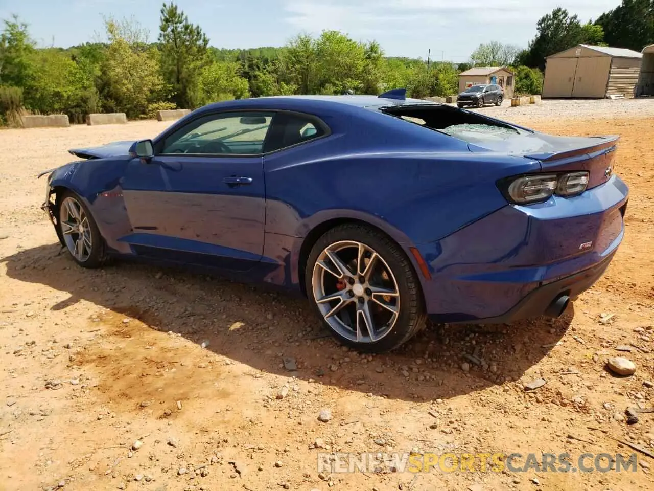 2 Photograph of a damaged car 1G1FB1RX5L0112901 CHEVROLET CAMARO 2020
