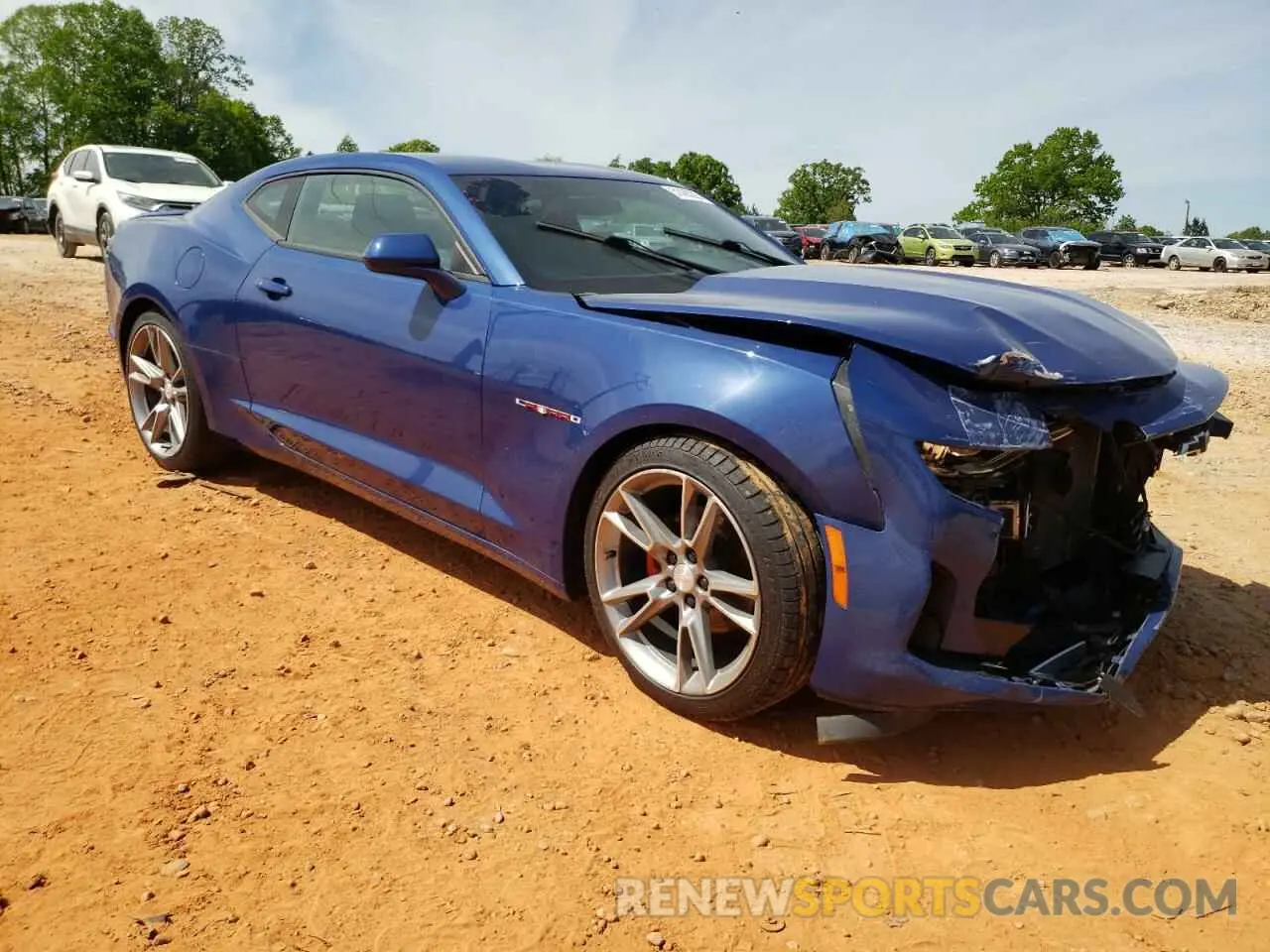 4 Photograph of a damaged car 1G1FB1RX5L0112901 CHEVROLET CAMARO 2020