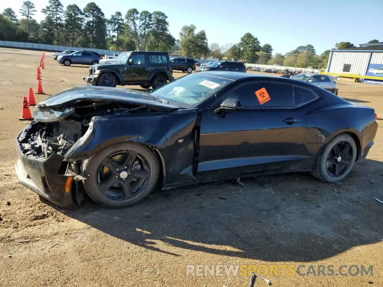 1 Фотография поврежденного автомобиля 1G1FB1RX5L0124305 CHEVROLET CAMARO 2020