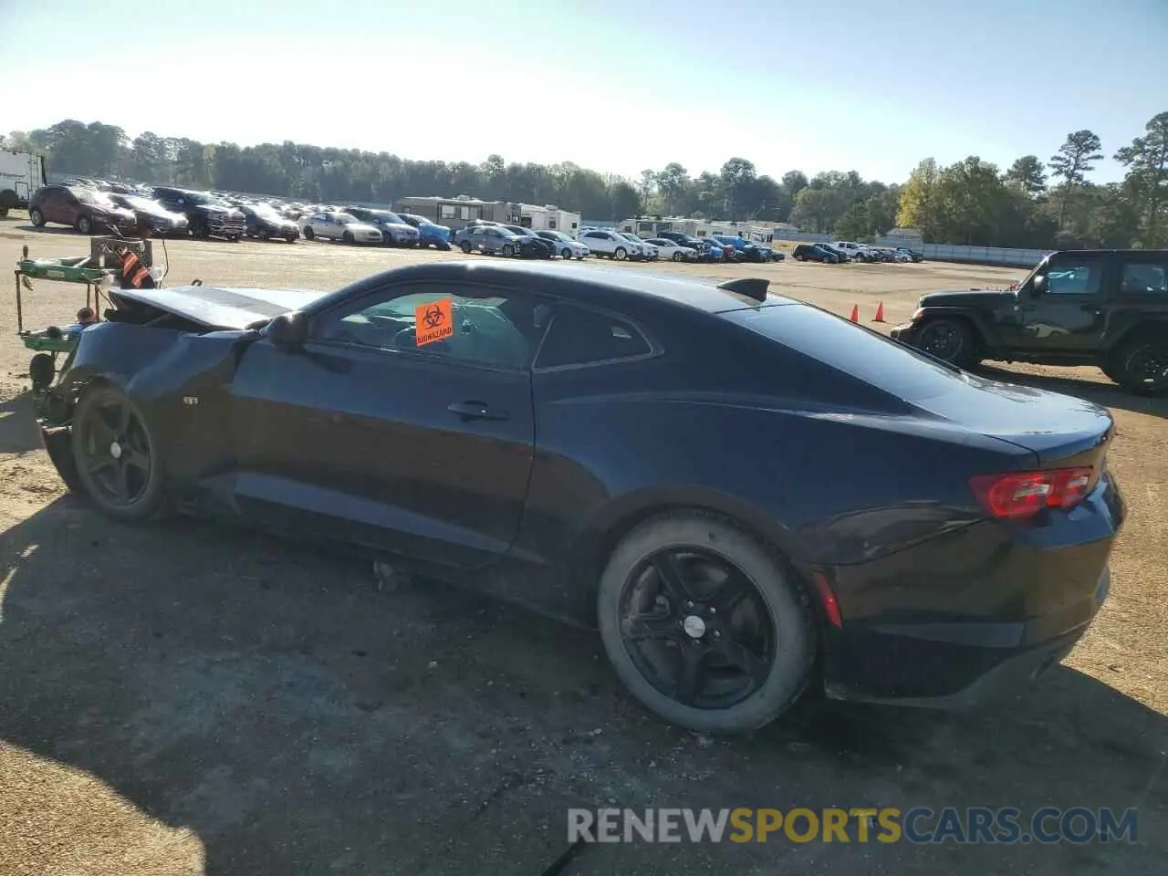 2 Фотография поврежденного автомобиля 1G1FB1RX5L0124305 CHEVROLET CAMARO 2020