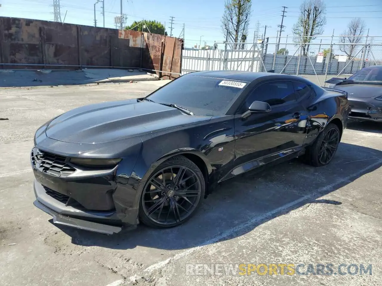 1 Photograph of a damaged car 1G1FB1RX6L0114866 CHEVROLET CAMARO 2020