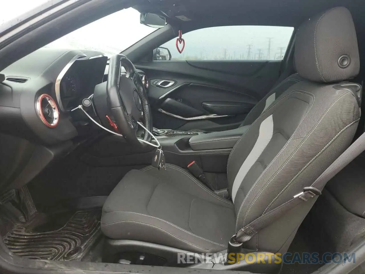 7 Photograph of a damaged car 1G1FB1RXXL0102056 CHEVROLET CAMARO 2020