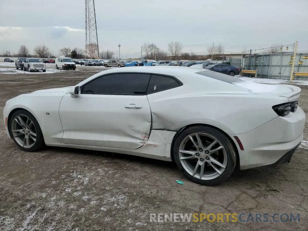 2 Photograph of a damaged car 1G1FB1RXXL0115261 CHEVROLET CAMARO 2020