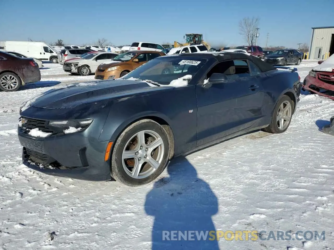 1 Photograph of a damaged car 1G1FB3DS0L0116538 CHEVROLET CAMARO 2020