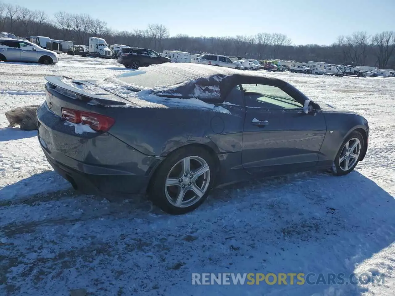 3 Photograph of a damaged car 1G1FB3DS0L0116538 CHEVROLET CAMARO 2020