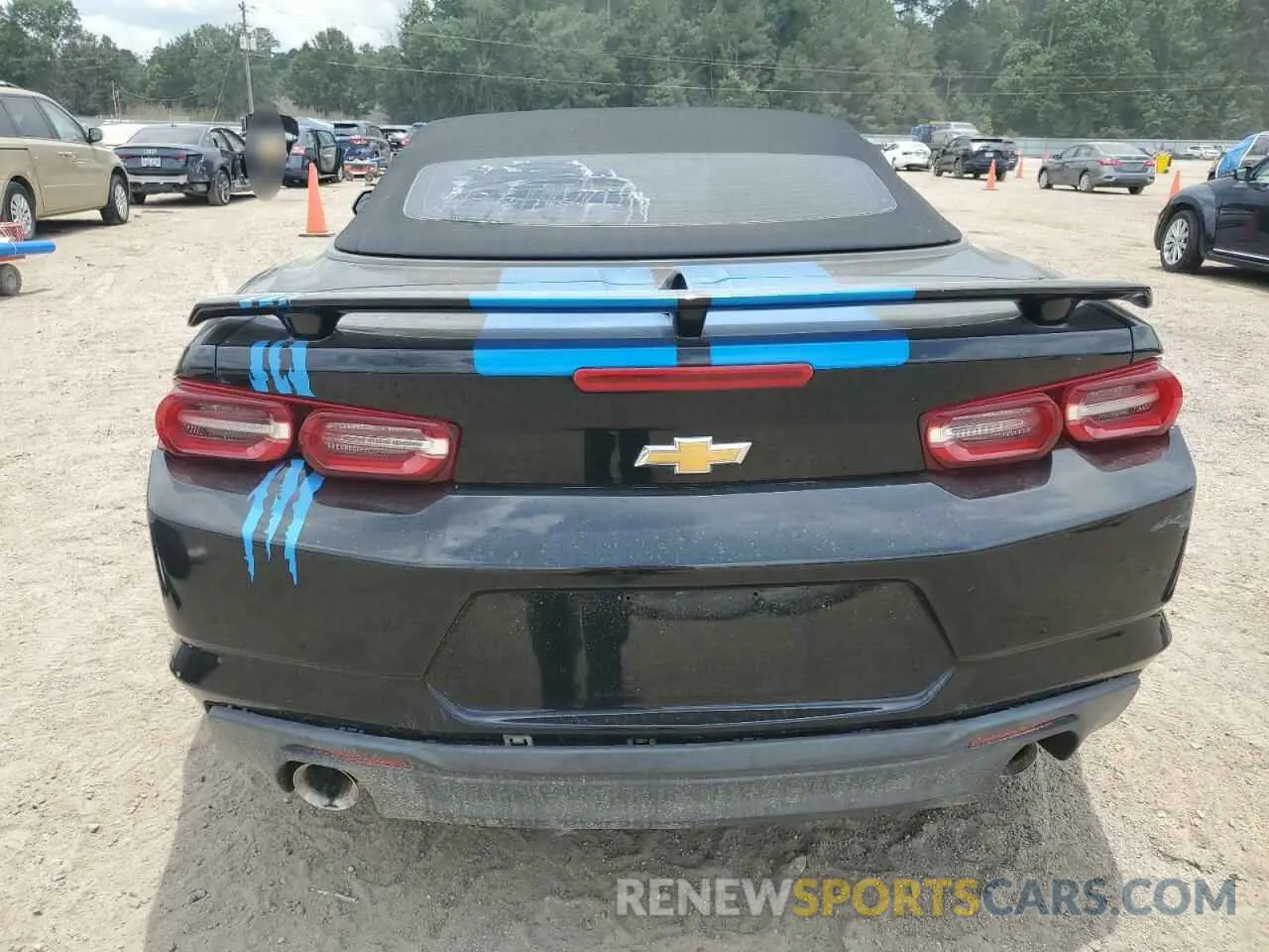 6 Photograph of a damaged car 1G1FB3DS7L0109974 CHEVROLET CAMARO 2020