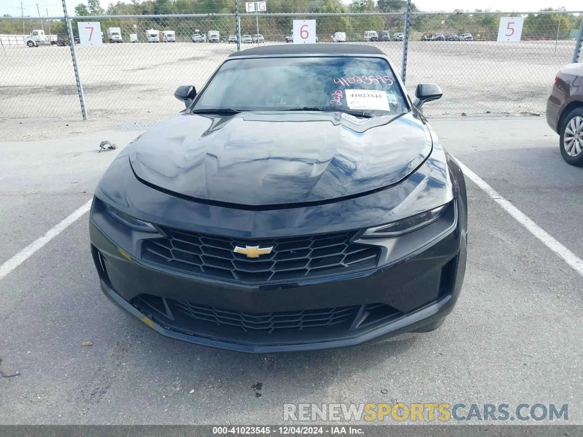 6 Фотография поврежденного автомобиля 1G1FB3DS9L0112858 CHEVROLET CAMARO 2020