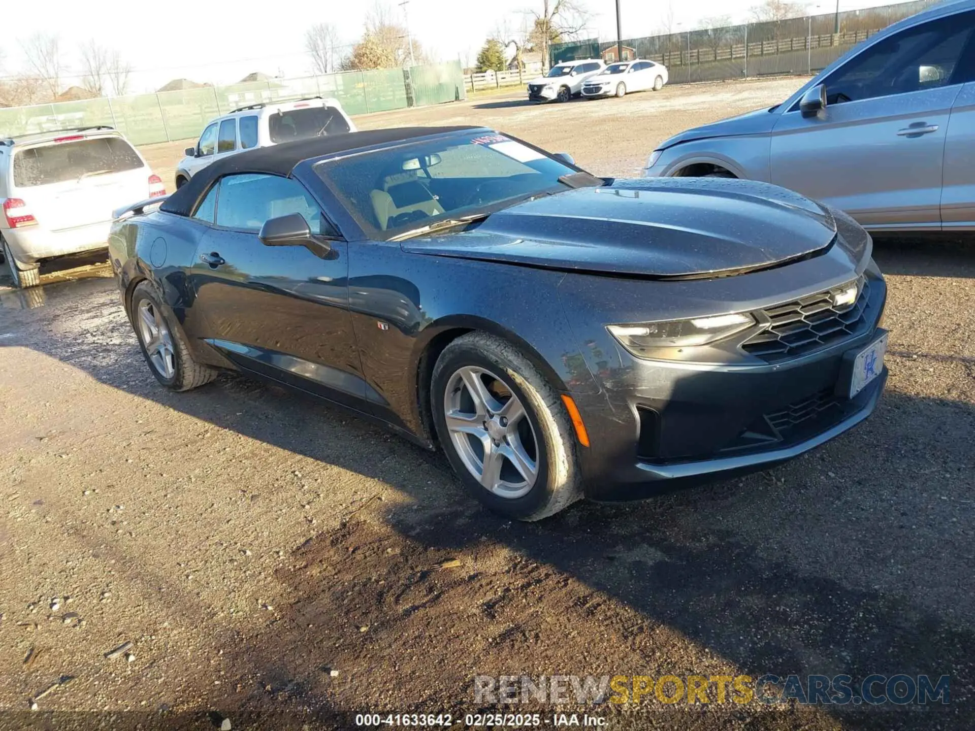 1 Photograph of a damaged car 1G1FB3DS9L0113332 CHEVROLET CAMARO 2020