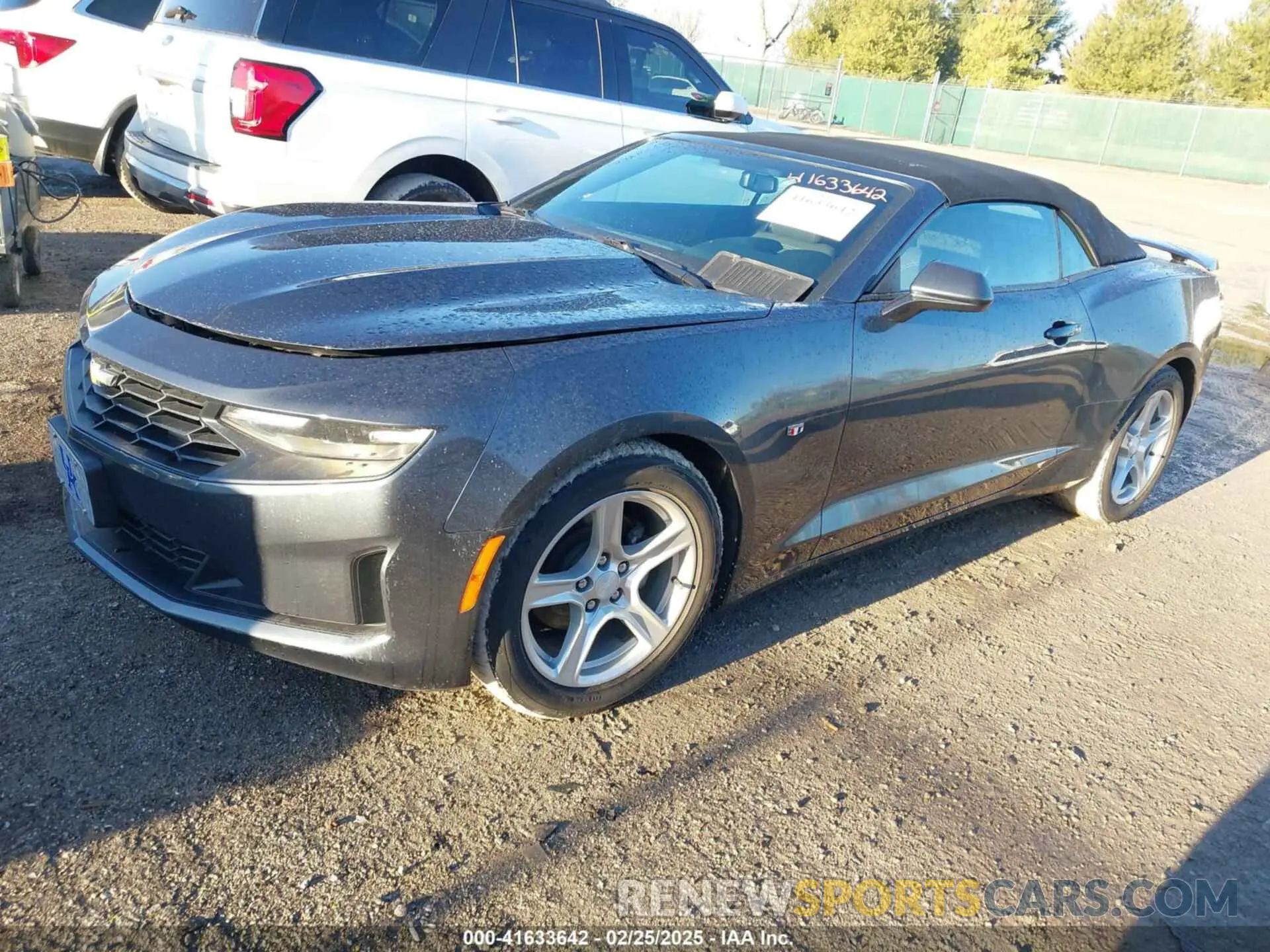 2 Photograph of a damaged car 1G1FB3DS9L0113332 CHEVROLET CAMARO 2020