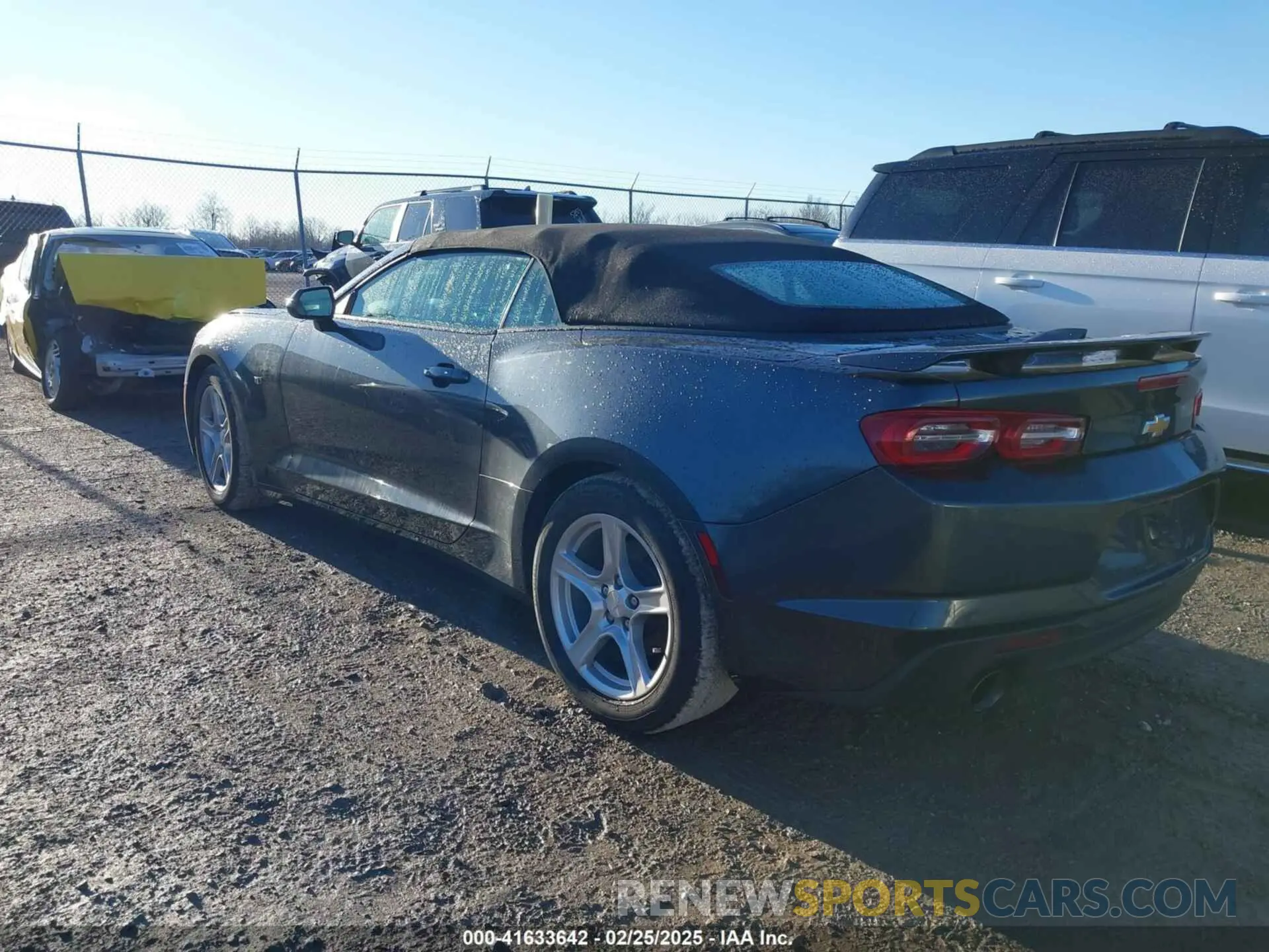 3 Photograph of a damaged car 1G1FB3DS9L0113332 CHEVROLET CAMARO 2020